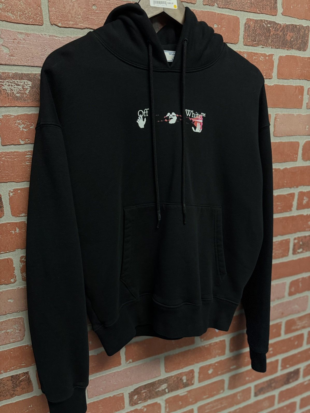 Off-White Off White Arrow Hoodie Size Small Pre Owned 🧼 Size US S / EU 44-46 / 1 - 2 Thumbnail