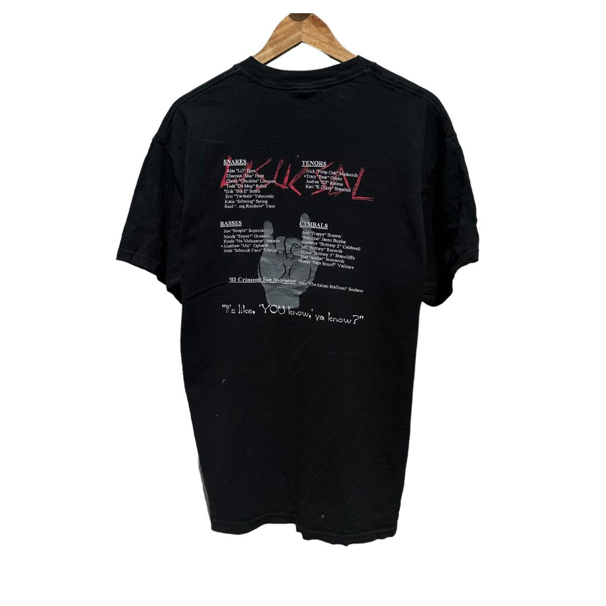 Band Tees Vintage Crimson sun Drumline tee Size US L / EU 52-54 / 3 - 2 Thumbnail