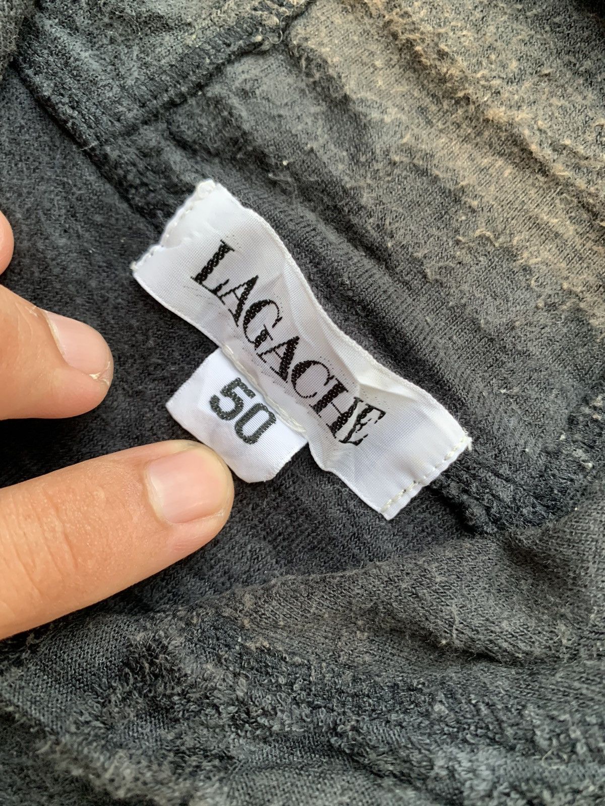 Designer × Japanese Brand LAGACHE Zipper Vest Fleece Size US L / EU 52-54 / 3 - 6 Thumbnail