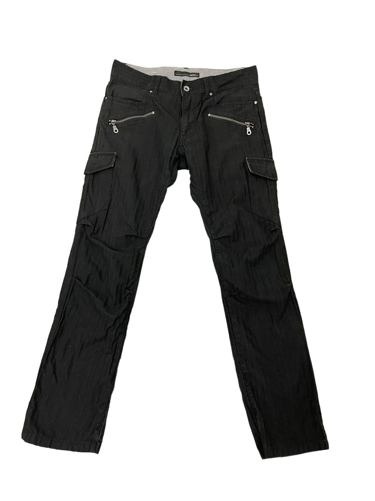 Japanese Brand × Mossimo Cargo Slim Mossimo Pant Black 7🟦9 Size US 32 / EU 48 - 1 Thumbnail