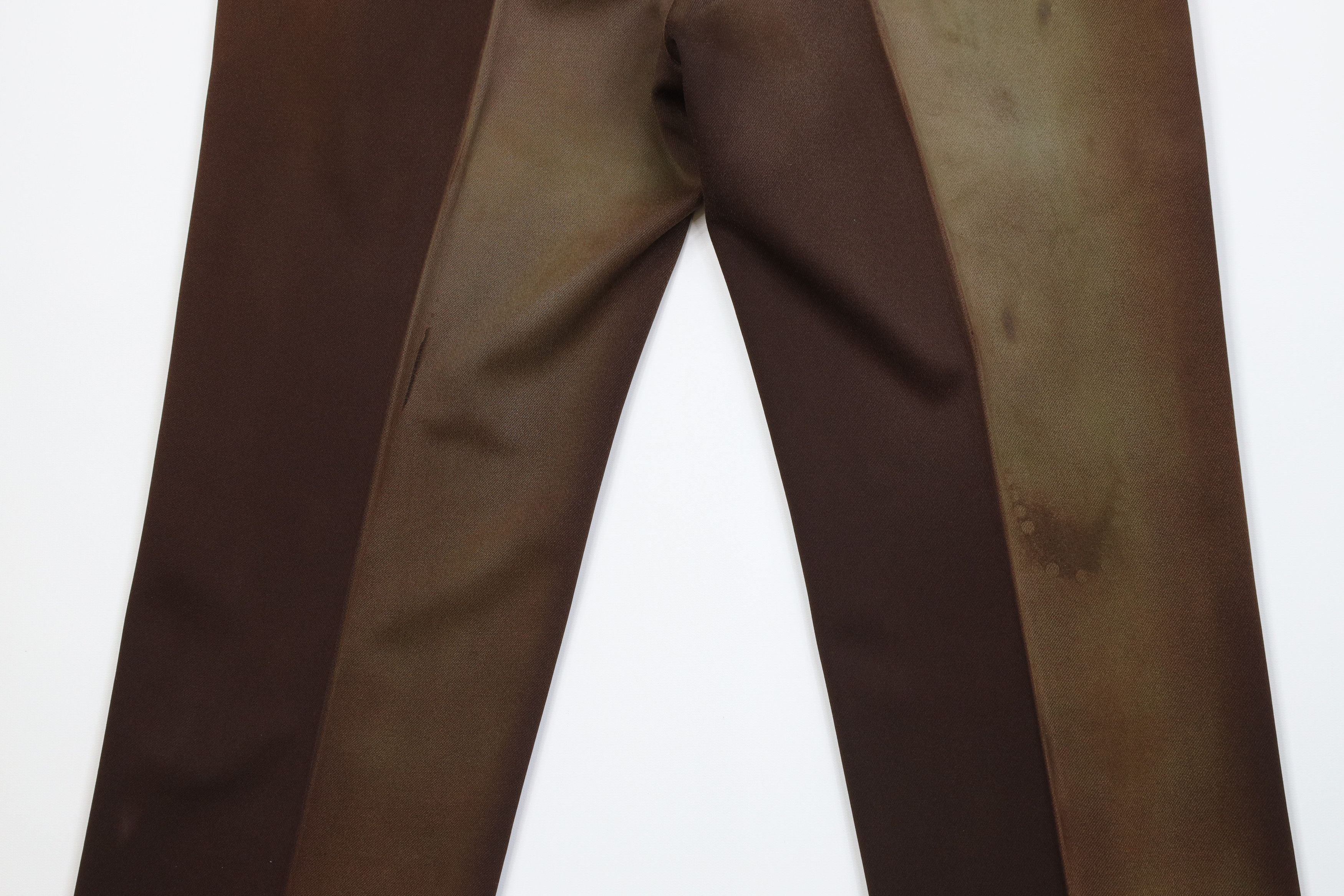 Vintage Vintage 70s Streetwear Knit Flared Wide Leg Chino Pants USA Size US 36 / EU 52 - 11 Thumbnail