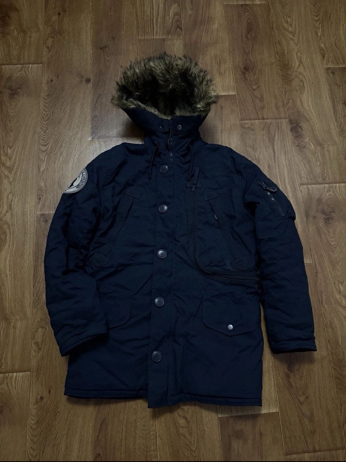 Alpha Industries Alpha Industries Polar Warriors Parka Coat Extreme Cold N-3B Size US S / EU 44-46 / 1 - 1 Thumbnail