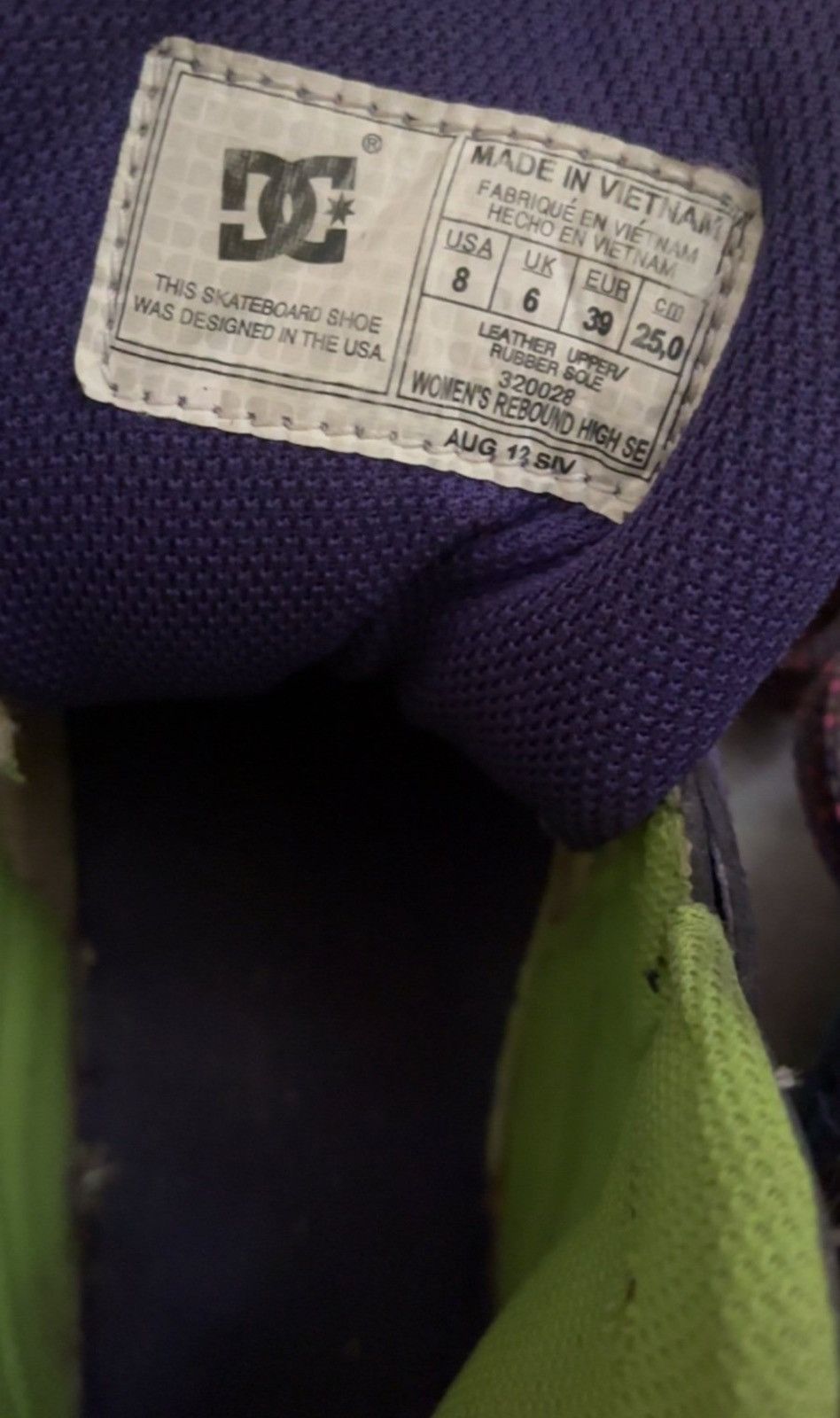 DC DC Skateboard Shoes Size US 8 / IT 38 - 12 Thumbnail