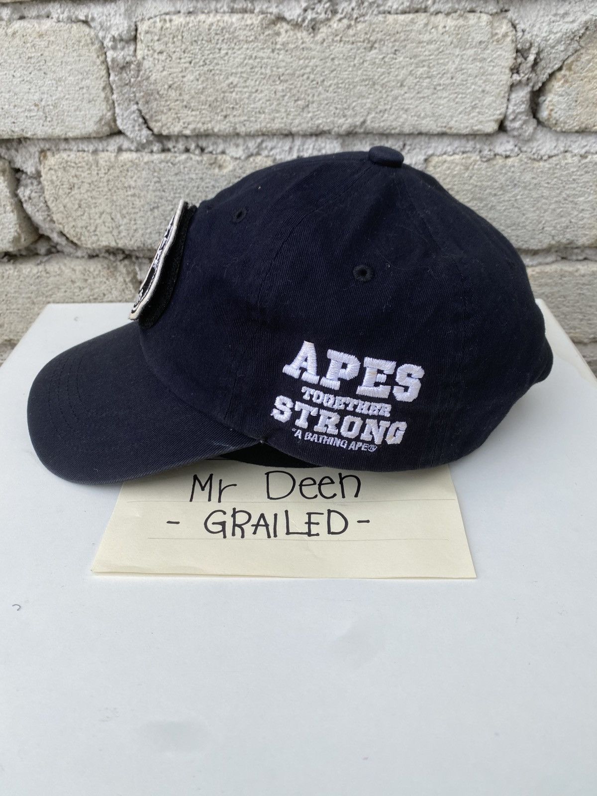Bape Rare A Bathing Ape “Apes Together Strong “ Cap/Hats Size ONE SIZE - 4 Thumbnail
