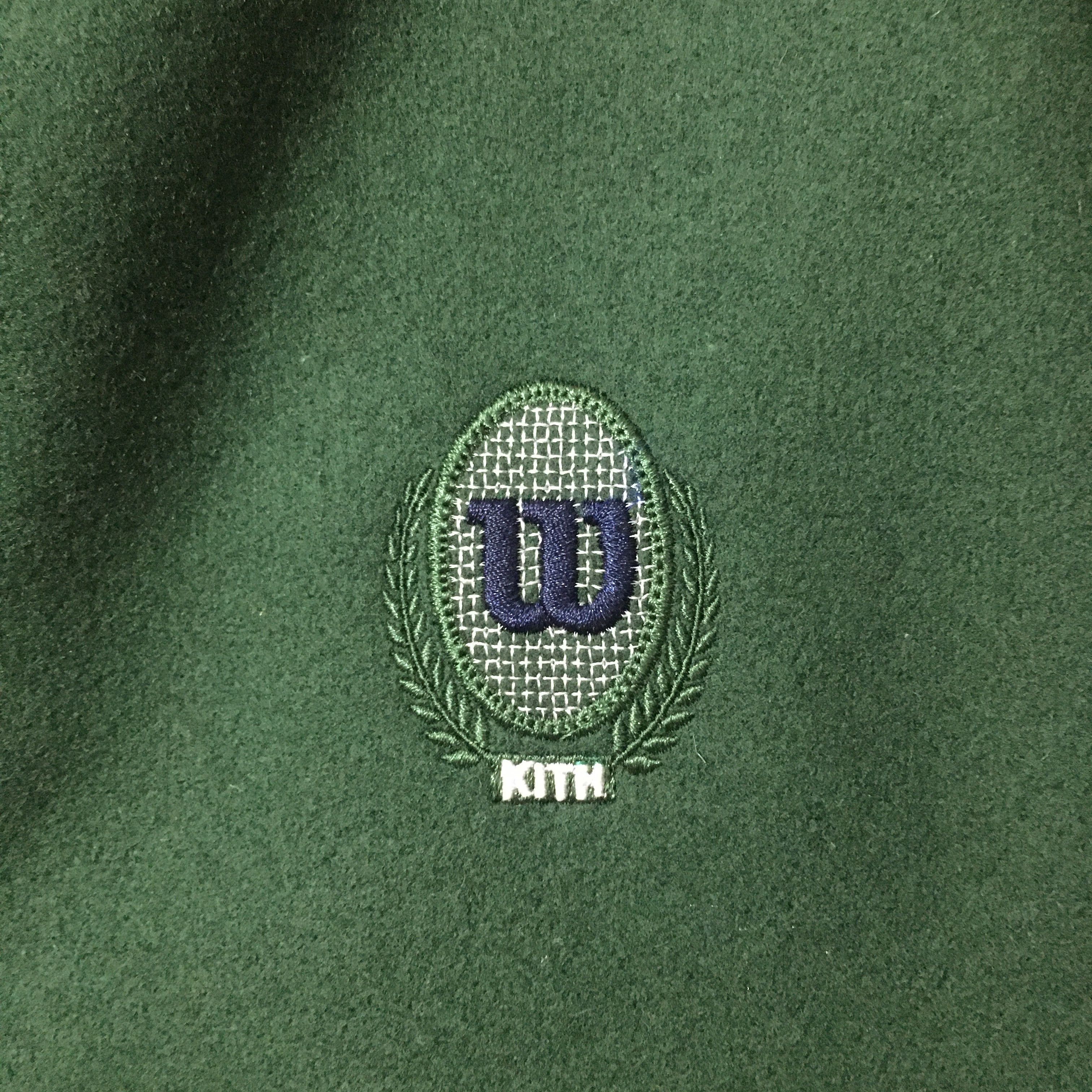 Golden Bear × Kith Kith For Wilson Racquet Crew Wool Varsity Jacket Size US XL / EU 56 / 4 - 5 Thumbnail