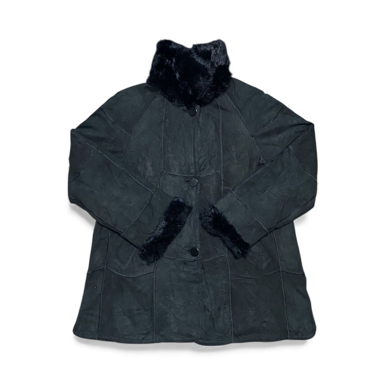 Leather Rare‼️🔥Original Lapin Leather Patchwork Rabbit Coat Jacket Size US M / EU 48-50 / 2 - 1 Thumbnail