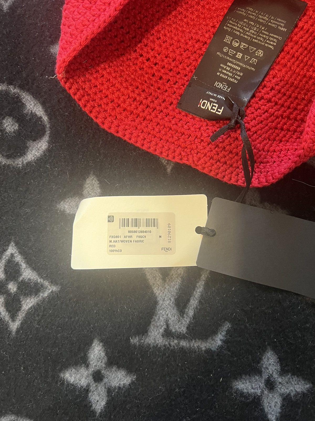 Fendi Fendi crochet bucket hat Size ONE SIZE - 3 Thumbnail