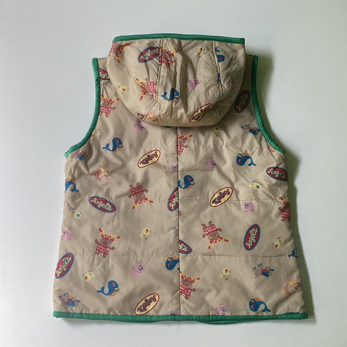 Angel Blue × Japanese Brand × Vintage RARE❤️‍🔥 Angel Blue - Revesible Vest Jacket Size US M / EU 48-50 / 2 - 2 Thumbnail