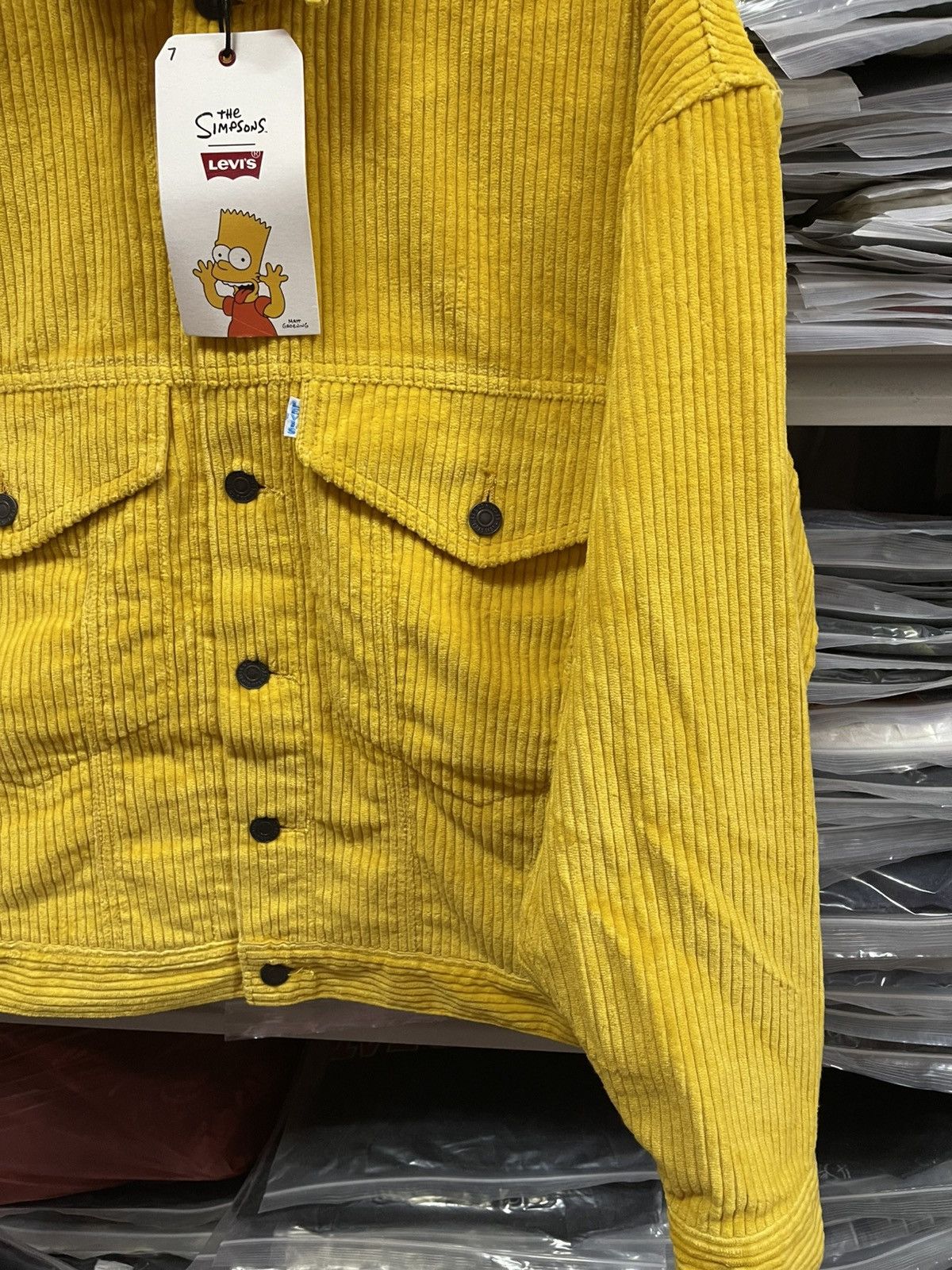 Levi's Levi's x The Simpsons Corduroy Trucker Jacket🔥🔥🔥 Size US S / EU 44-46 / 1 - 4 Thumbnail