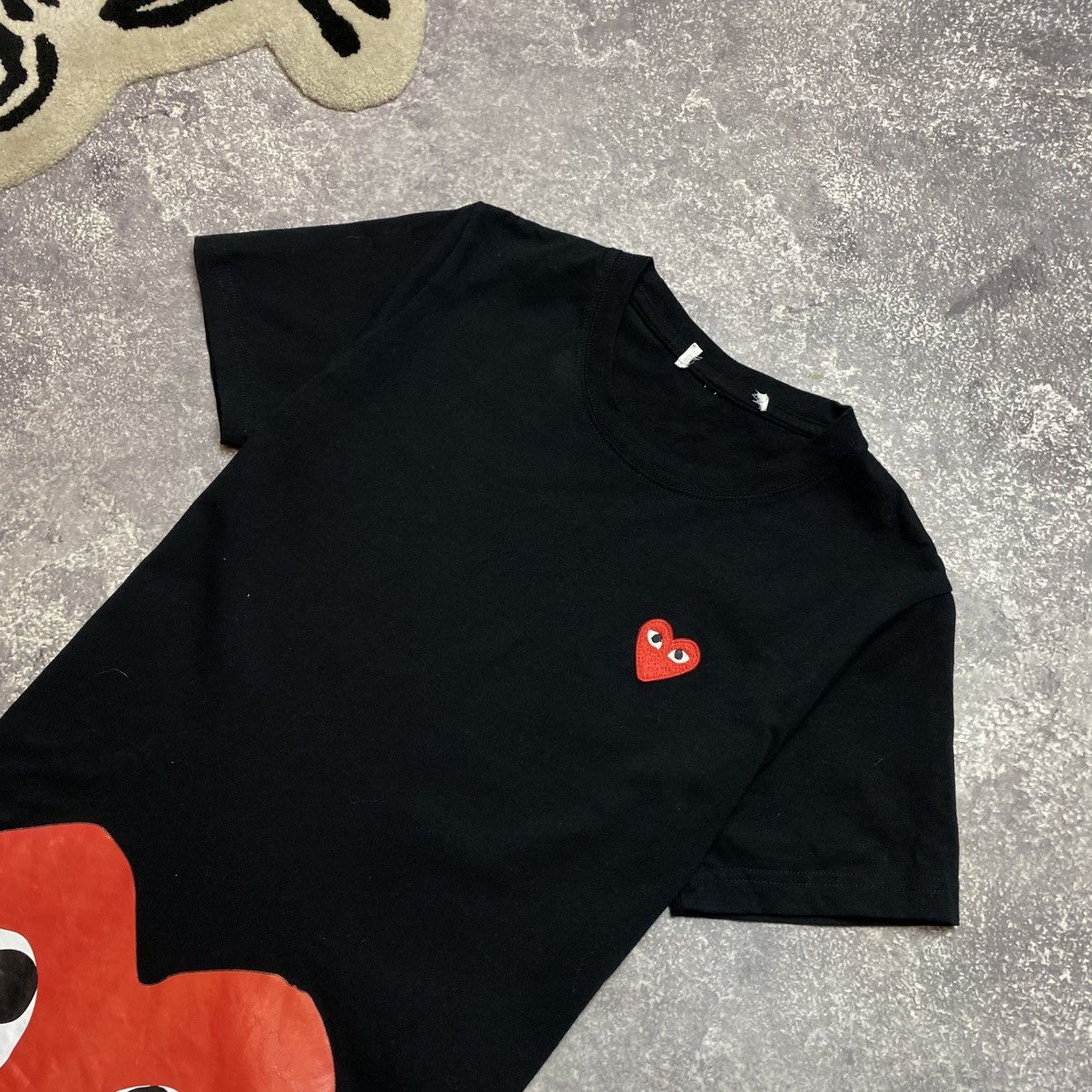 Comme des Garcons PLAY Men’s Play Comme Des Garçons Style Big logo y2k tee Size US S / EU 44-46 / 1 - 2 Thumbnail