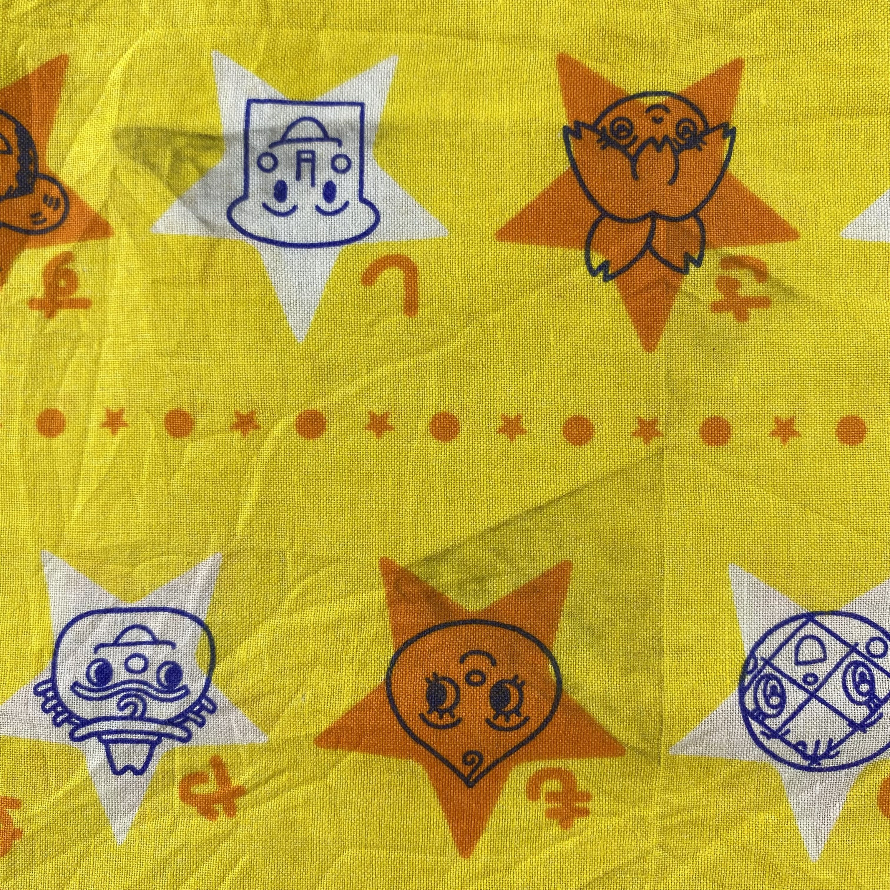 Anime × Vintage Anpanman Handkerchief/Neckerchief/Bandana HC827 Size ONE SIZE - 5 Thumbnail