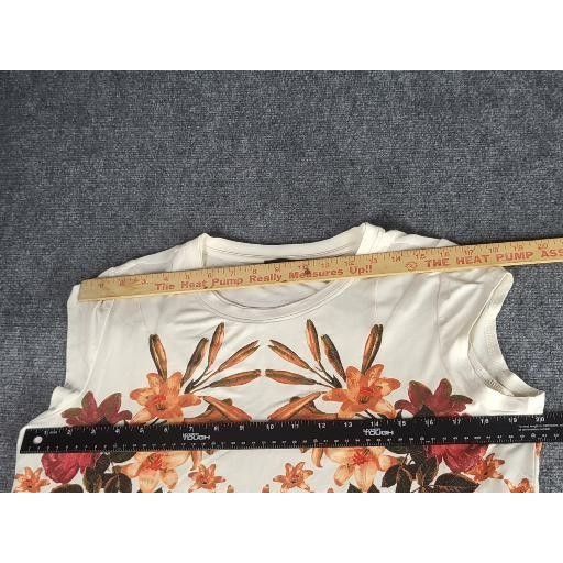 Karl Lagerfeld Karl Lagerfeld Paris Sleeveless Shirt Women Sz M Floral Summ Size M / US 6-8 / IT 42-44 - 5 Thumbnail