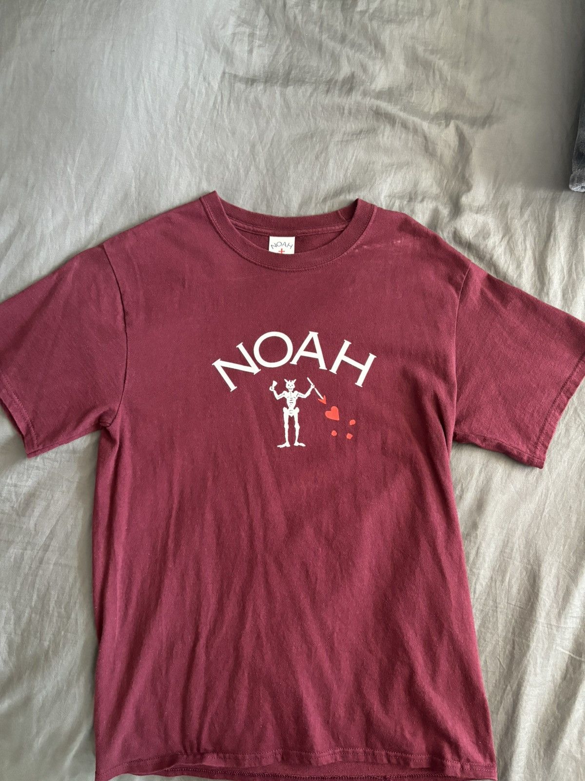 Designer × Noah Noah Blackbeard logo tee maroon Size US S / EU 44-46 / 1 - 1 Thumbnail