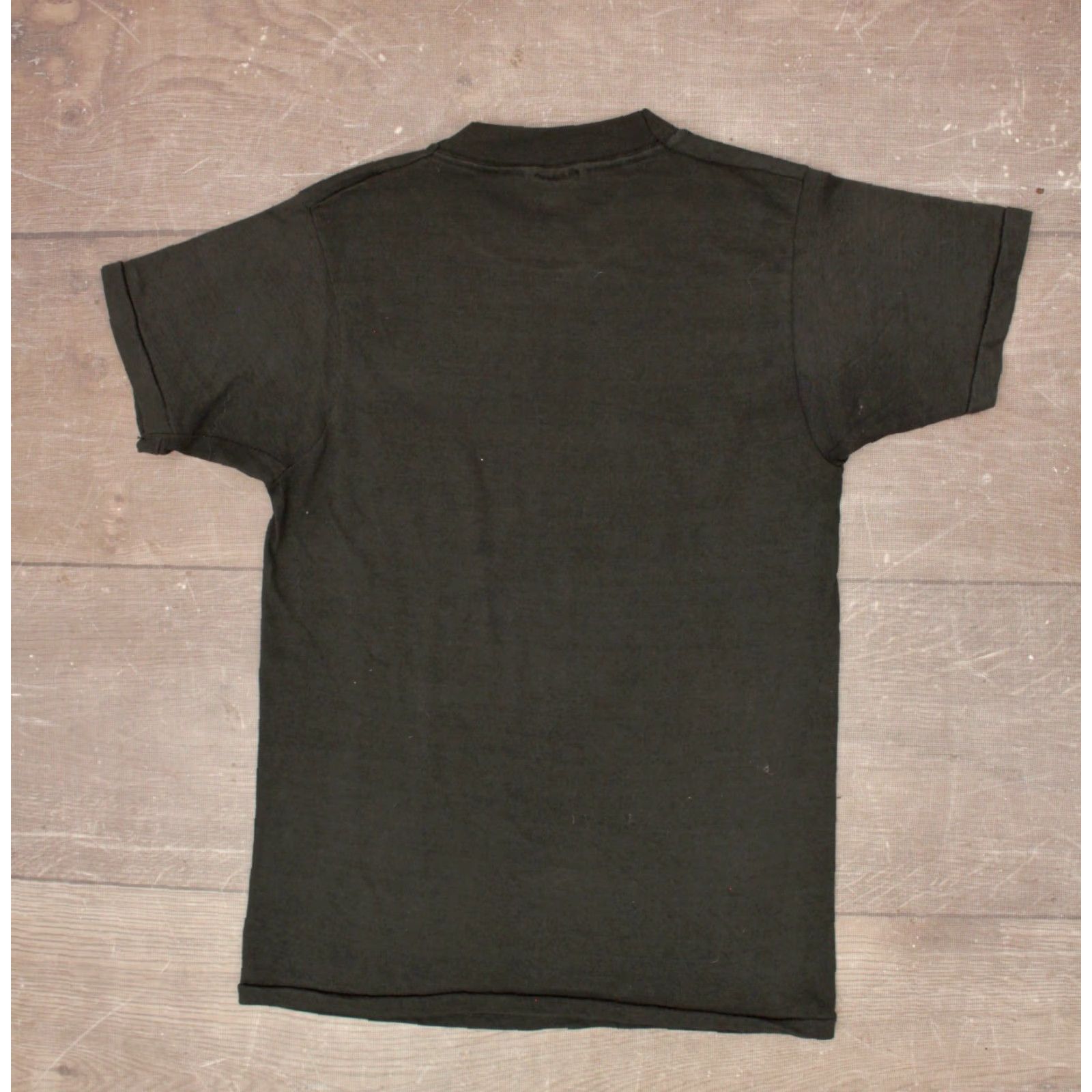 Vintage VINTAGE Screen Stars World Peace Band TShirt Mens Graphic Tee 1980s Black XS S 34" Chest WSWPB Band Theme Mens Size US S / EU 44-46 / 1 - 2 Thumbnail