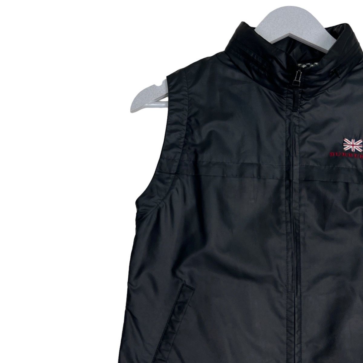Burberry 🔥 BURBERRY BLACK NYLON VEST Size US XS / EU 42 / 0 - 7 Thumbnail