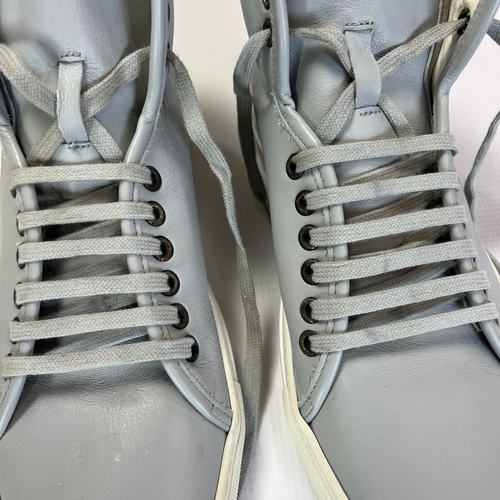 Common Projects Common Projects Tournament High Top Sneakers EU42 Grey ITALY Size US 9 / EU 42 - 6 Thumbnail