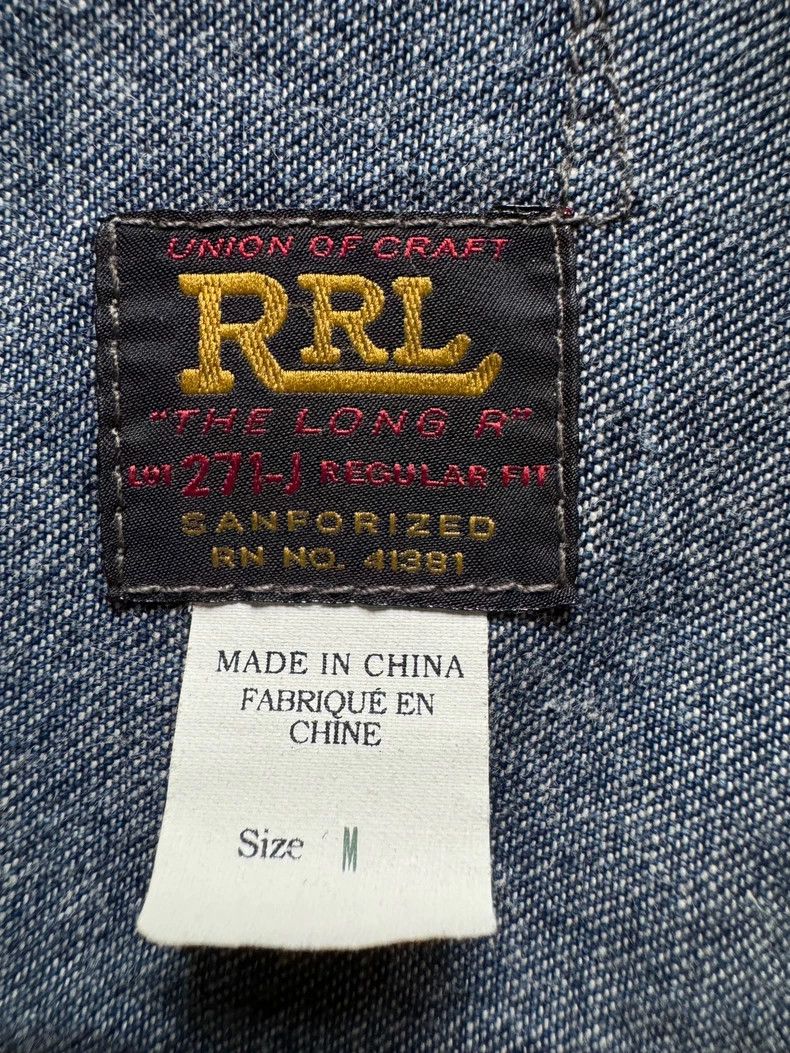 RRL Ralph Lauren RRL Ralph Lauren Denim jacket Size US M / EU 48-50 / 2 - 4 Thumbnail