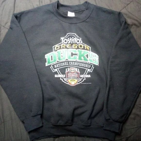 NCAA Oregon Ducks 2011 BCS National Champions Crewneck Sweatshirt Size US M / EU 48-50 / 2 - 2 Thumbnail