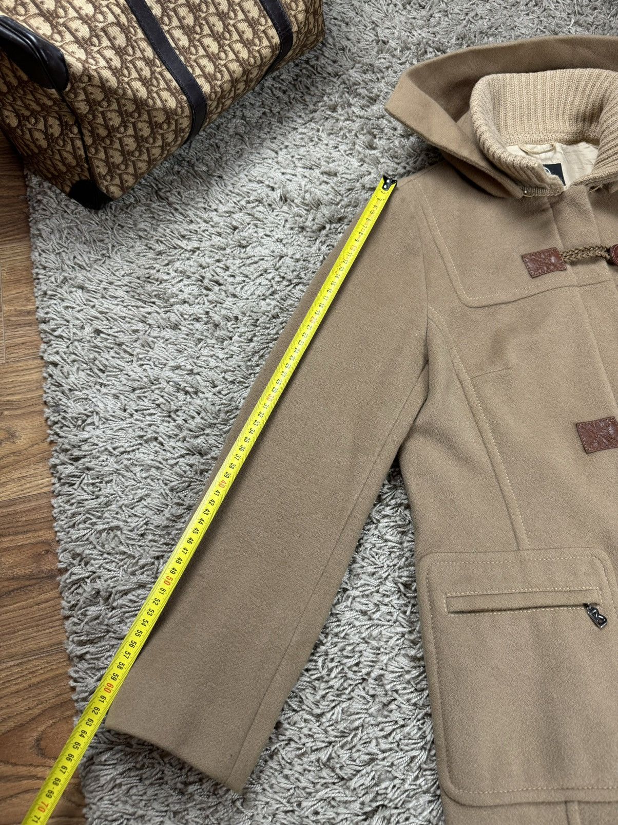Bogner Wool alpaka coat Bogner original streetwear luxury item Size L / US 10 / IT 46 - 9 Thumbnail