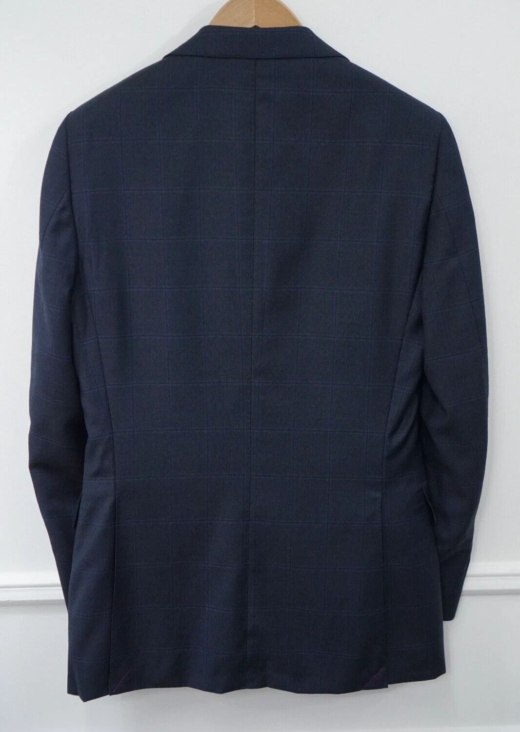 Suitsupply Men Suitsupply Blazer Lazio Blue Pure Wool S110 94 UK/US38L Size 38L - 2 Thumbnail
