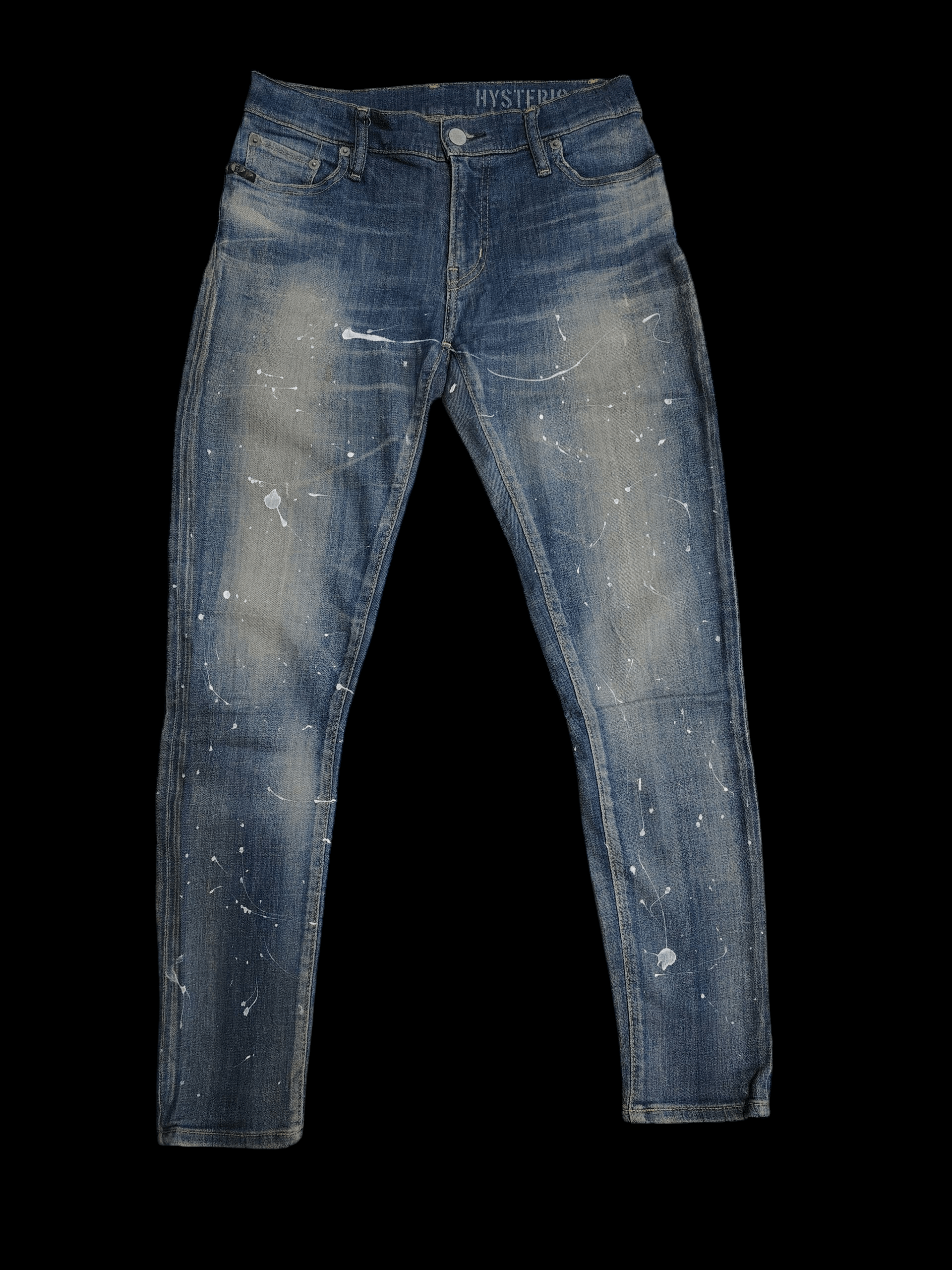 Hysteric Glamour Hysteric Studded Scab Patched Jeans | Grailed