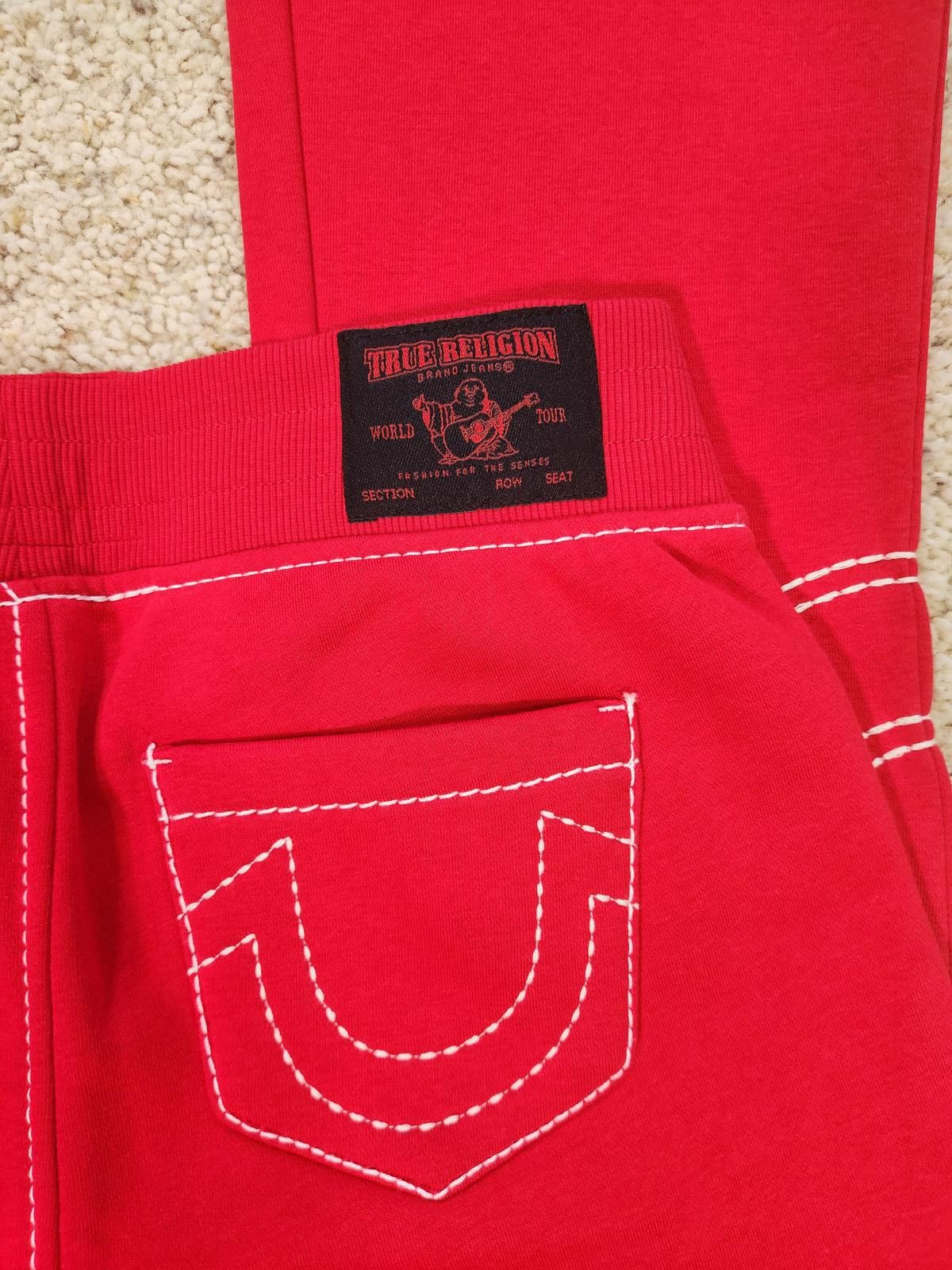 True Religion NEW True Religion Pull-On Flare Jeans Red Anniversary Small Size 28" / US 6 / IT 42 - 2 Thumbnail