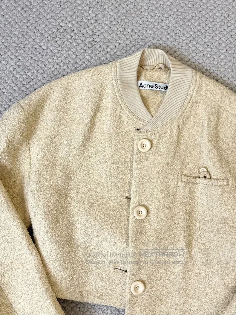 Acne Studios Acne Studios Solid Color Single-breasted Short Crop Waist Size XS / US 0-2 / IT 36-38 - 4 Thumbnail