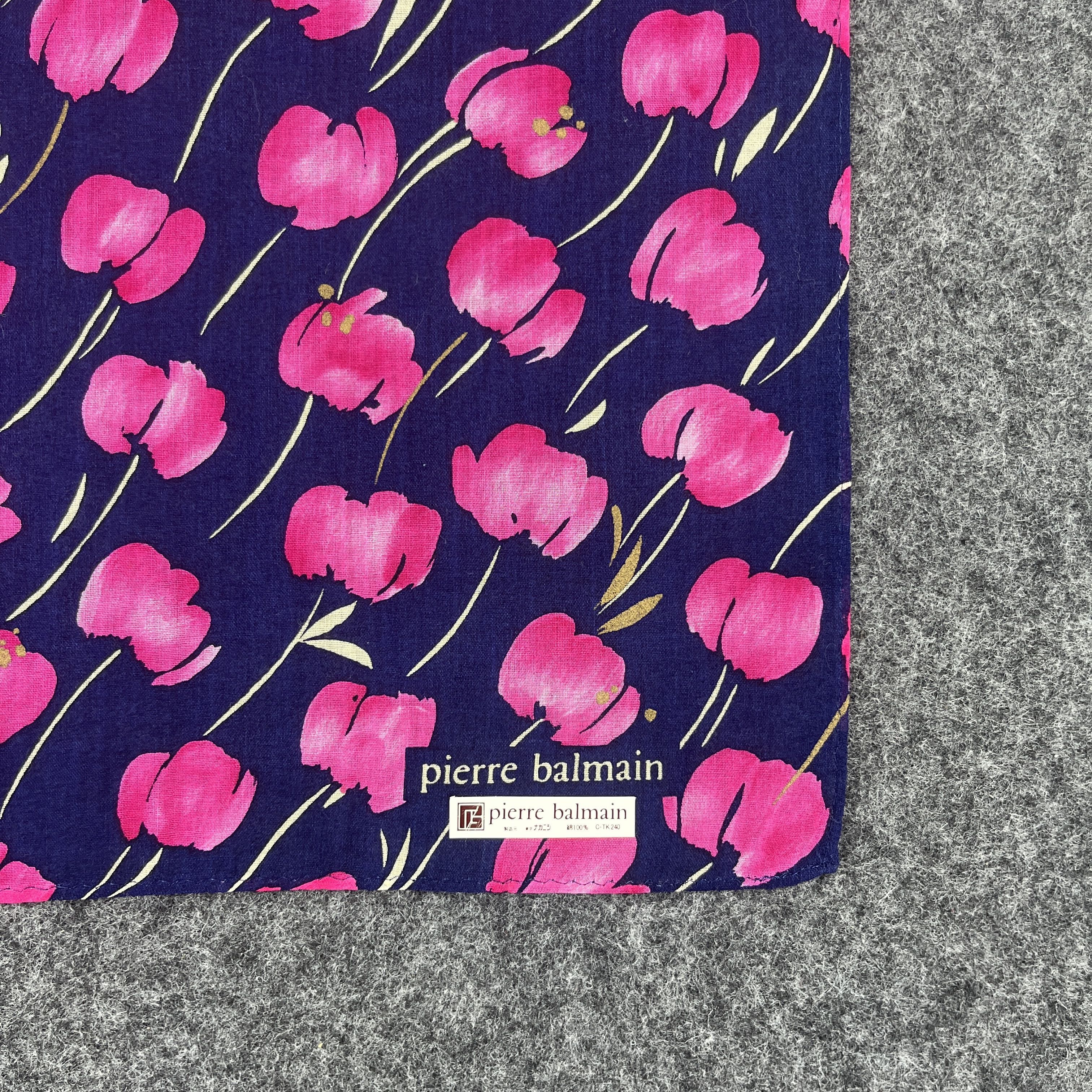 Pierre Balmain Pierre Balmain Handkerchief / Bandana / Neckerchief B247 Size ONE SIZE - 3 Thumbnail