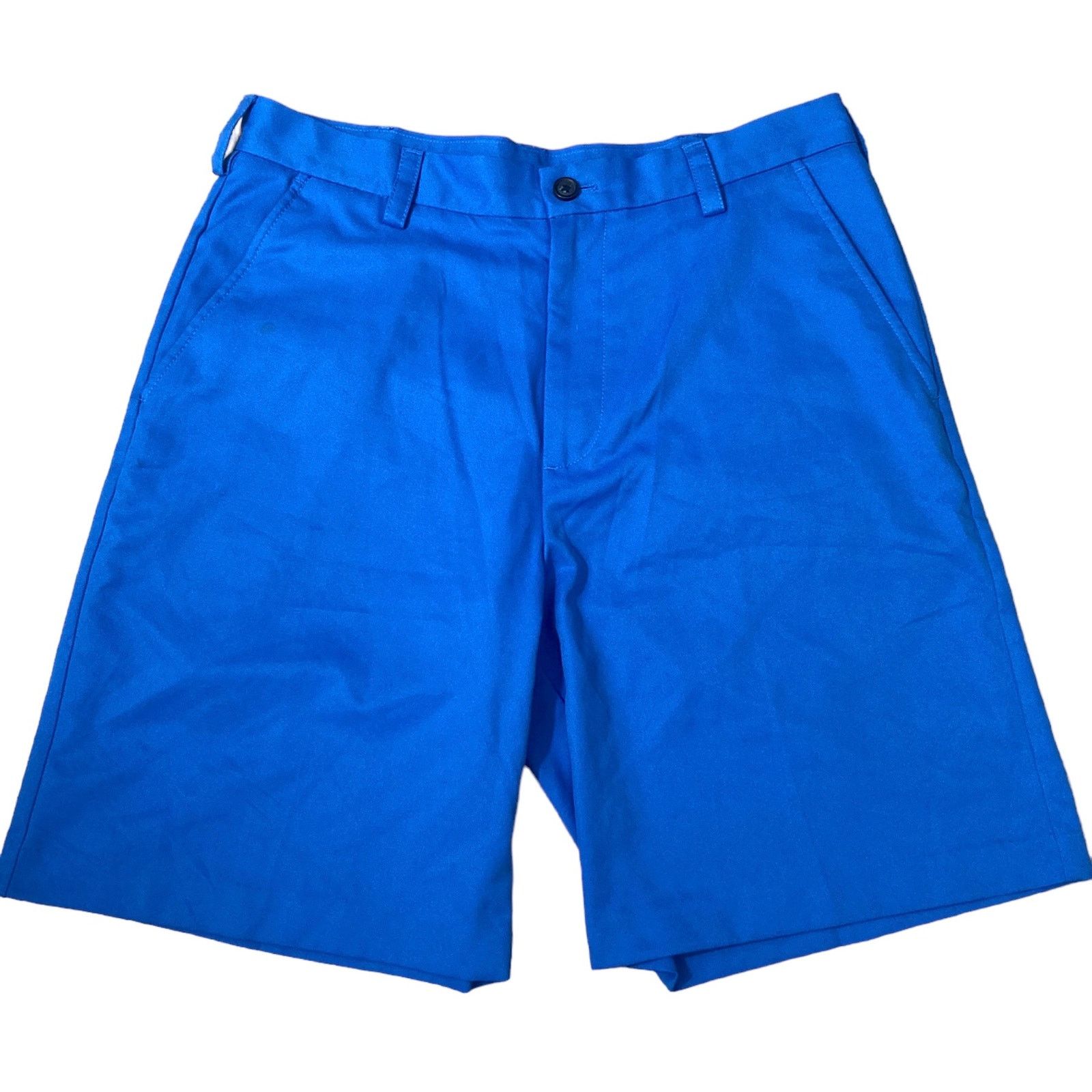 Izod Izod Golf Shorts Blue Men's 30 Flat-Front Casual Sportswear Size US 32 / EU 48 - 1 Thumbnail