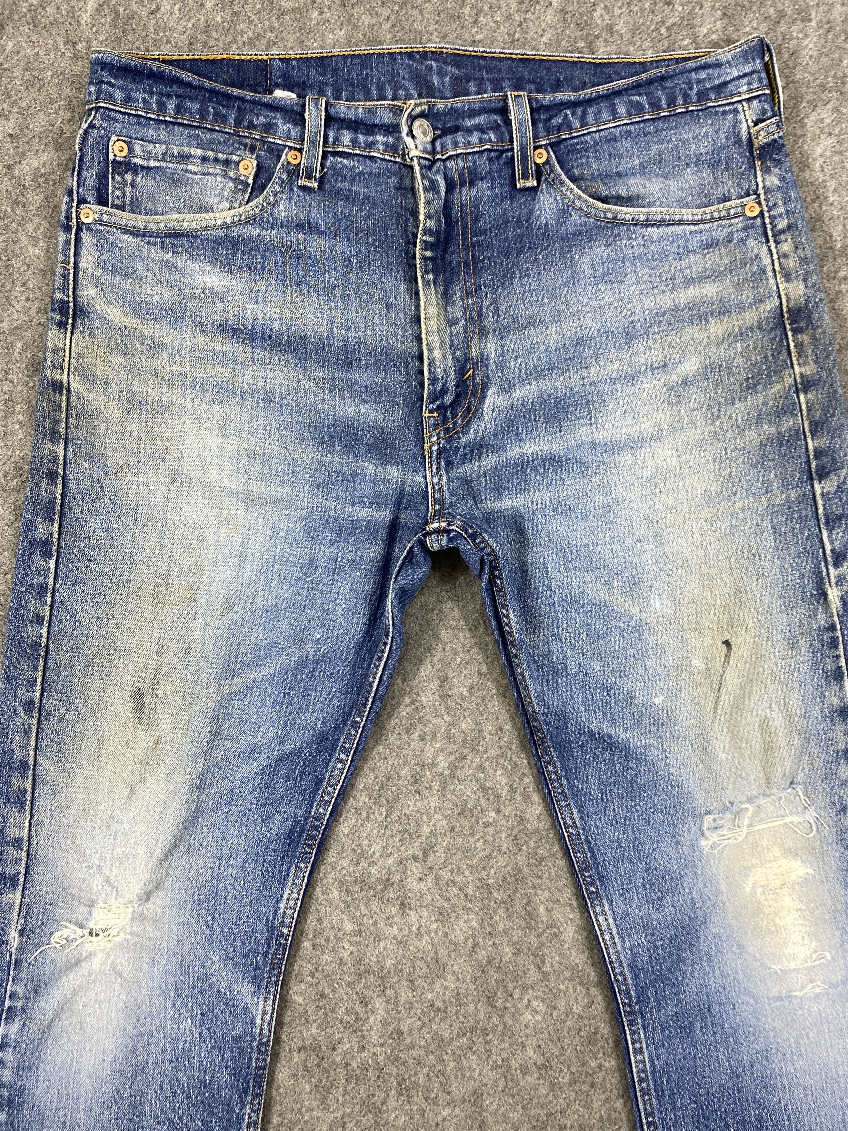 Levi's Faded Blue Vintage Levi's 513 Jeans 36x26.5 - JN3349 Size US 36 / EU 52 - 3 Thumbnail