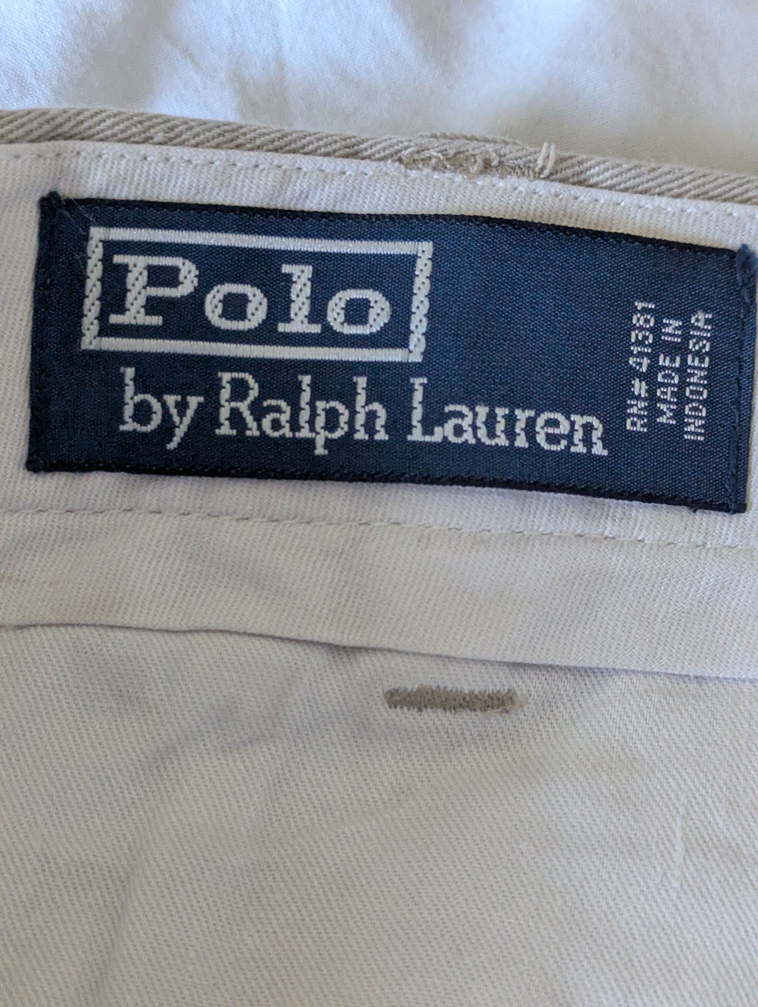 Polo Ralph Lauren Khaki Long Pant 34inch waist, 34inch + insane Size US 36 / EU 52 - 6 Thumbnail