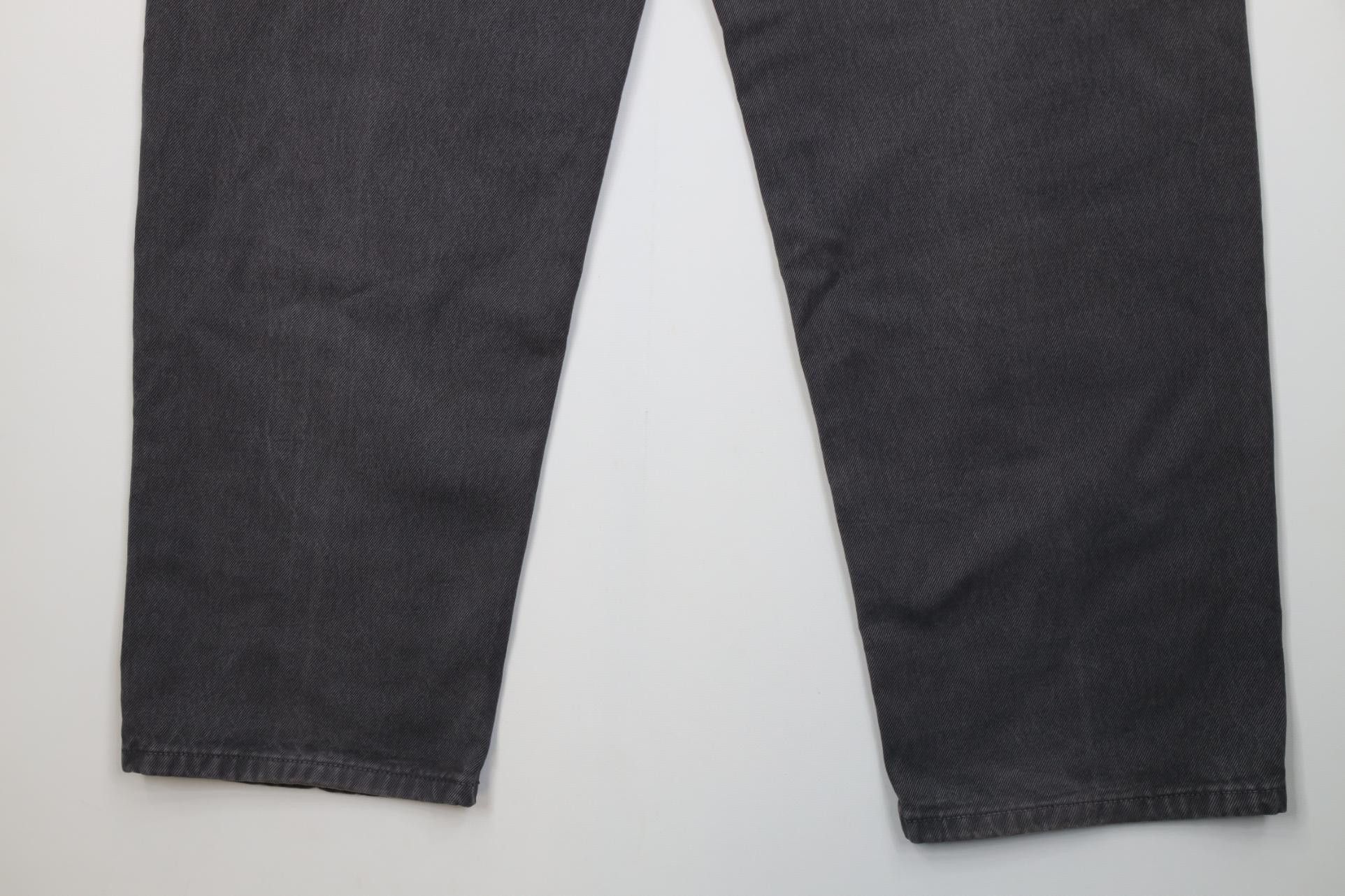 Calvin Klein Vintage 90s Y2K Calvin Klein Tapered Leg Denim Jeans Gray Size US 34 / EU 50 - 13 Thumbnail