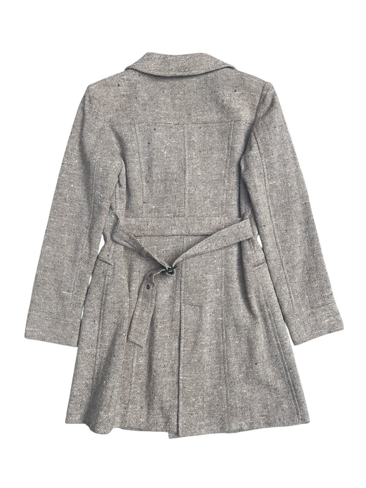 Final Home × Japanese Brand × Vintage Vintage FINAL Wool Tweed Coat - Belted & Fully Lined Size S / US 4 / IT 40 - 2 Thumbnail