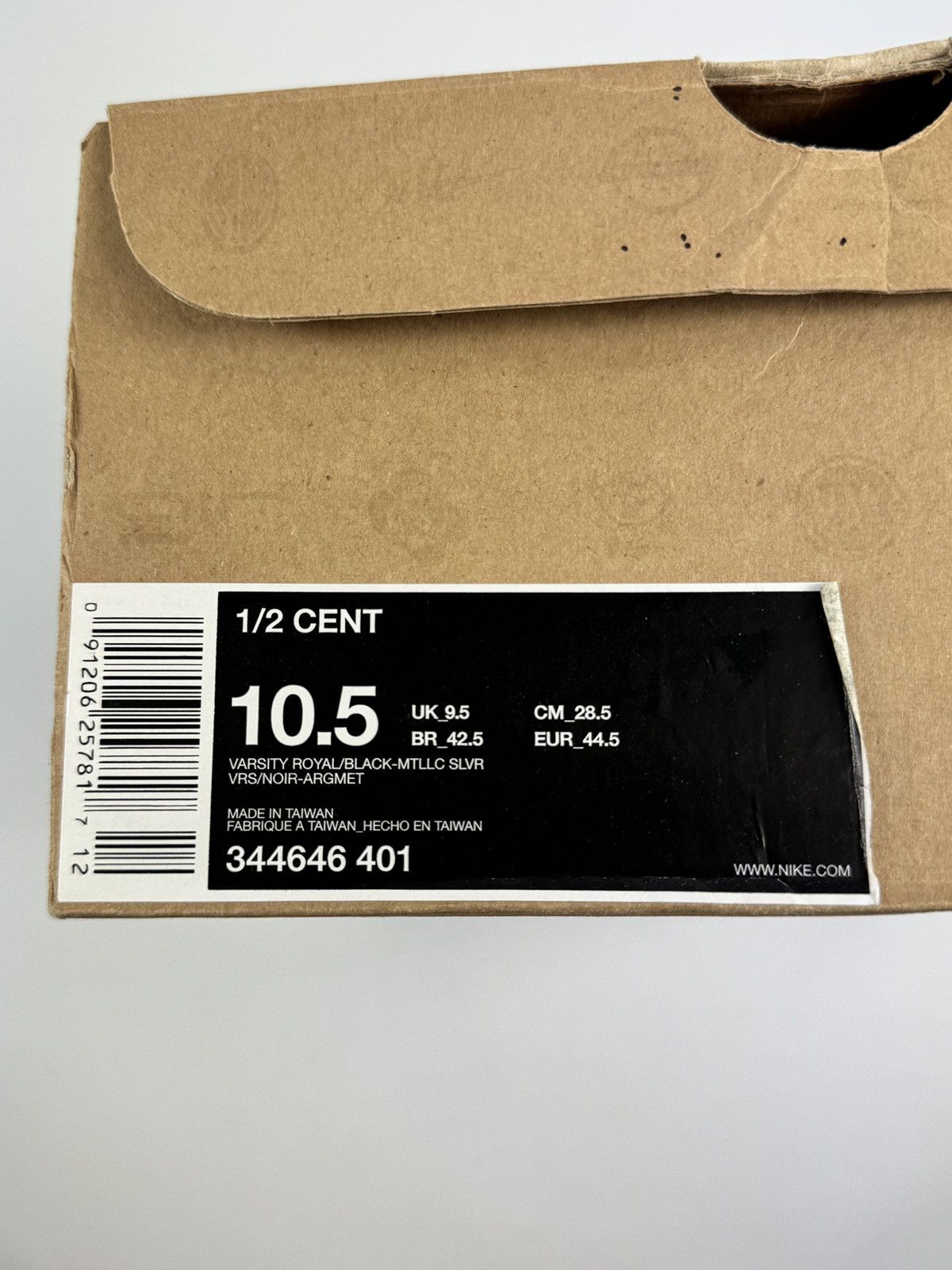 Nike NIKE AIR 1/2 CENT SNEAKERS Size US 10.5 / EU 43-44 - 14 Thumbnail