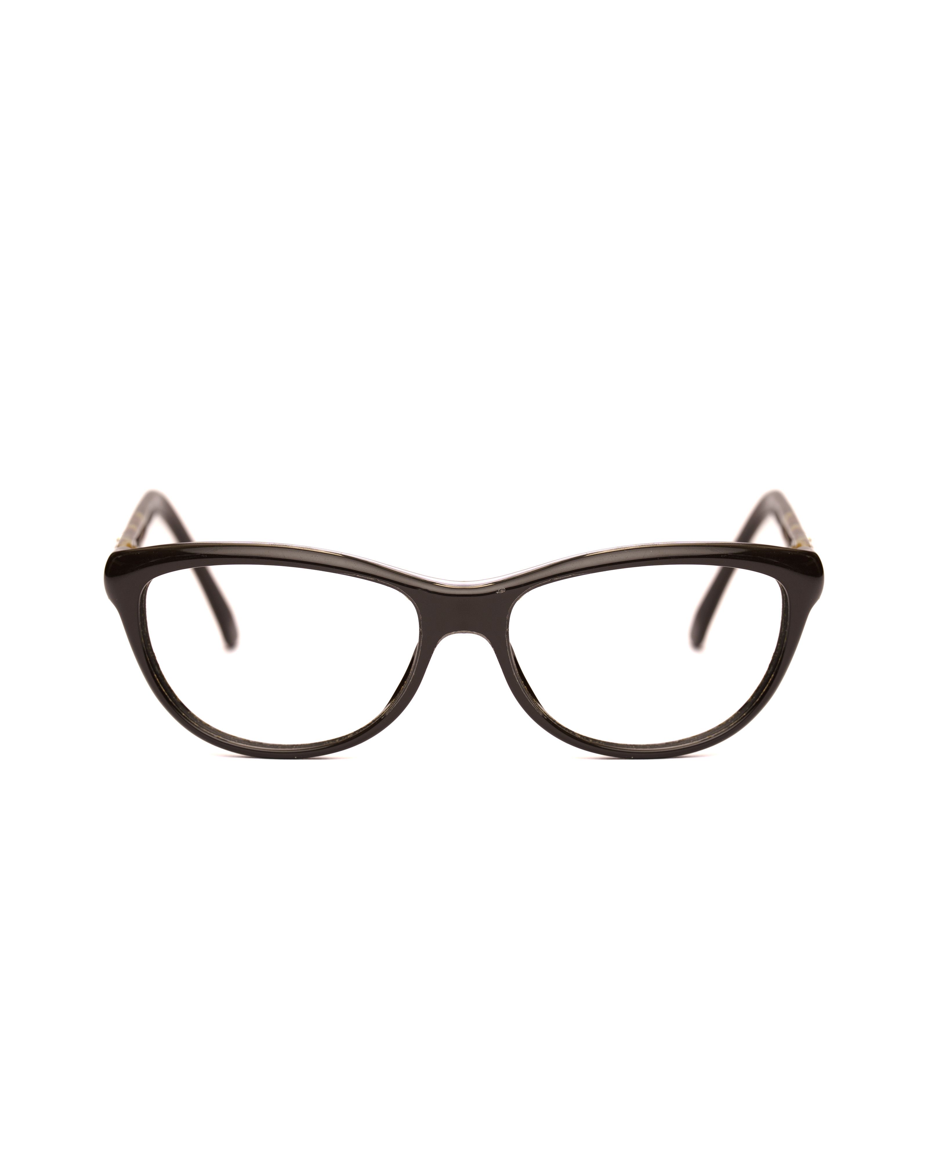 Gucci Gucci '00s Brown Signature Plastic Glasses Size ONE SIZE - 2 Thumbnail