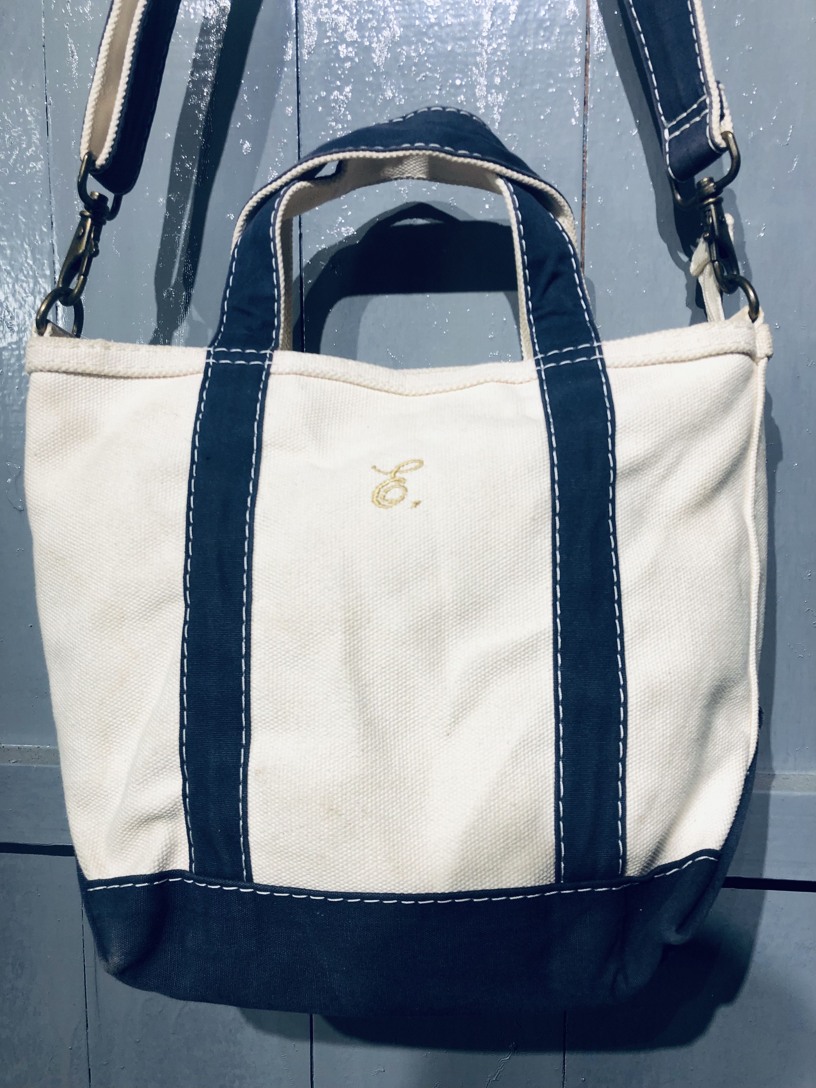 Canvas × L.L. Bean L.L.BEAN STYLE CANVAS CROSSBODY TOTE BAG Size ONE SIZE - 3 Thumbnail