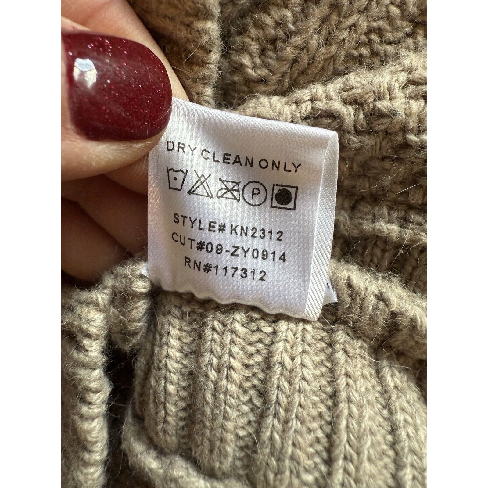 Anthropologie Anthropologie ZOA boxy oversized sweater Size Medium Oatmeal Size M / US 6-8 / IT 42-44 - 7 Thumbnail