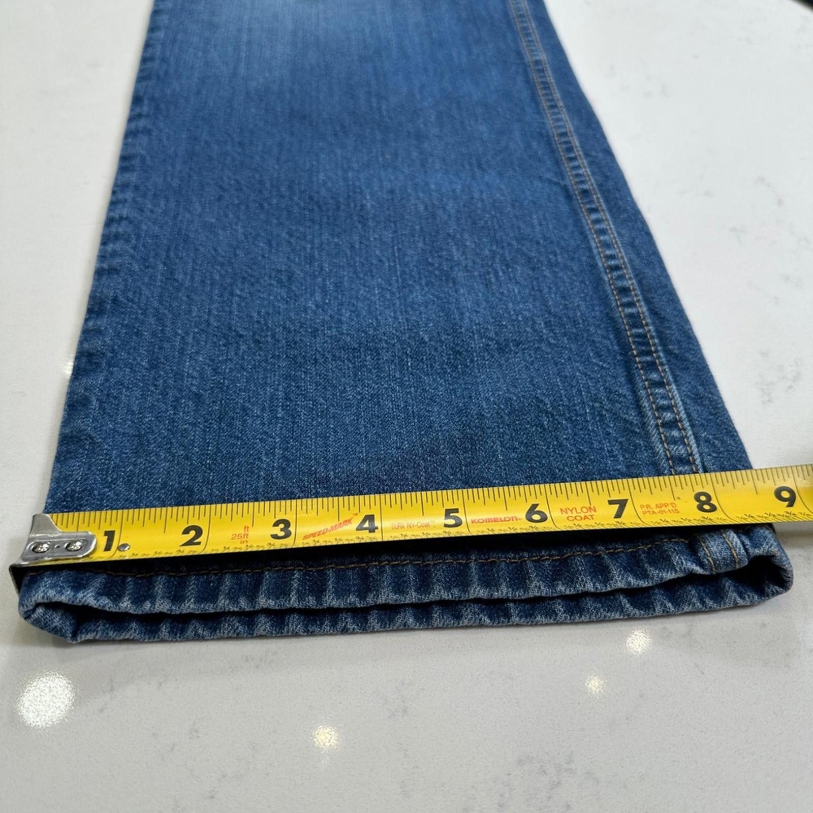 Nautica Nautica Jeans Mens 33x30 Blue Relaxed Fit Straight Medium Size US 33 - 7 Thumbnail