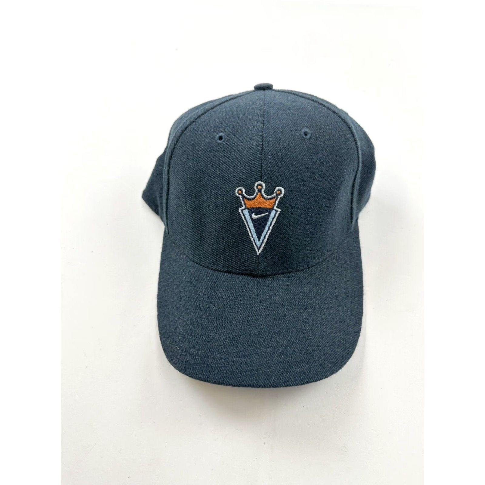 Nike VINTAGE Nike Hat Mens One Size Blue World Finals Berlin 2001 Soccer Rare Baseball Cap Dad Size ONE SIZE - 2 Thumbnail