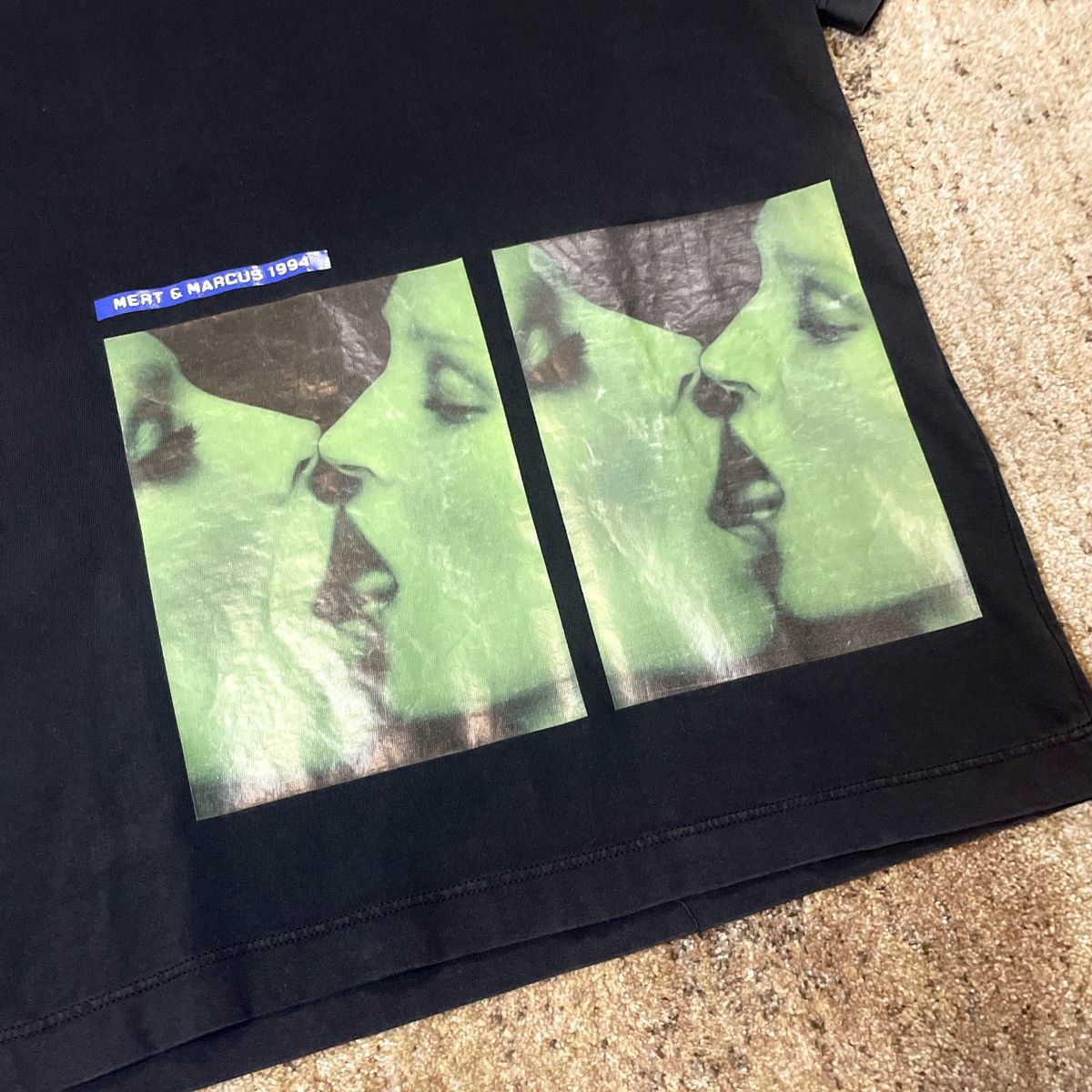 Dsquared2 Dsquared2 X Mert & Marcus 1994 Black Oversized Shirt Size US S / EU 44-46 / 1 - 3 Thumbnail