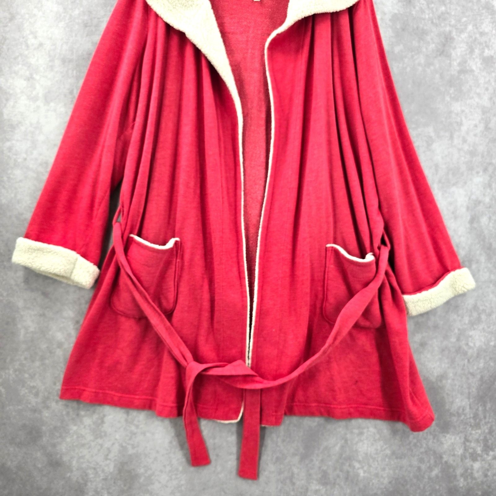 Victoria's Secret Victoria Secret Pink Sherpa VS Logo Hood M/L Oversized Robe Size M / US 6-8 / IT 42-44 - 4 Thumbnail
