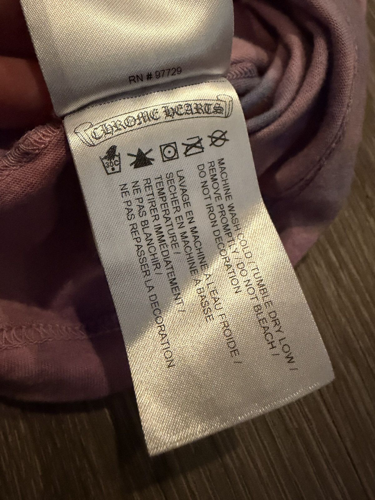 Chrome Hearts Chrome Hearts Custom Dyed T Shirt Size Small Size US S / EU 44-46 / 1 - 11 Thumbnail