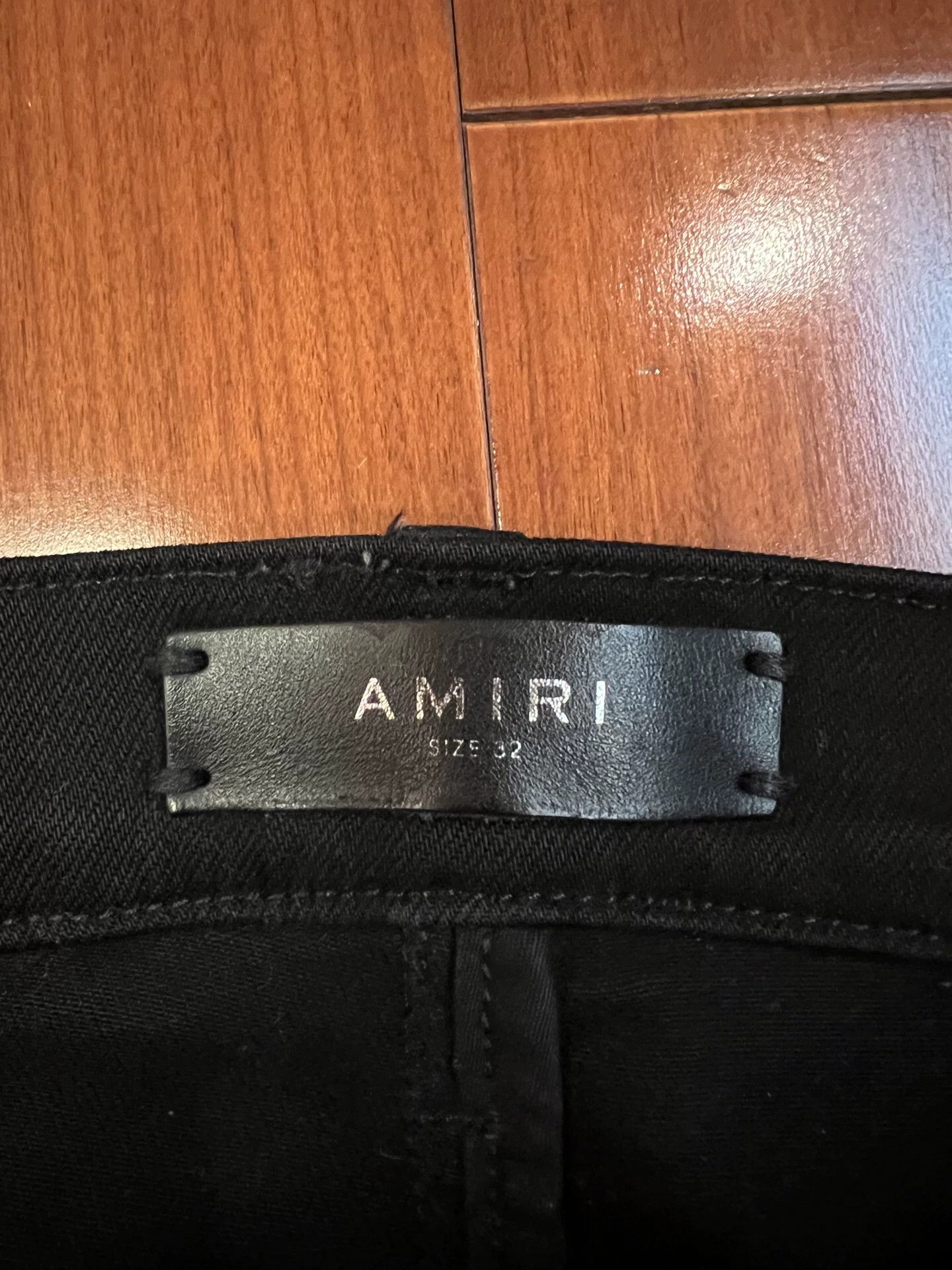Amiri amiri classic black patchwork jeans size 32 Size US 32 / EU 48 - 3 Thumbnail