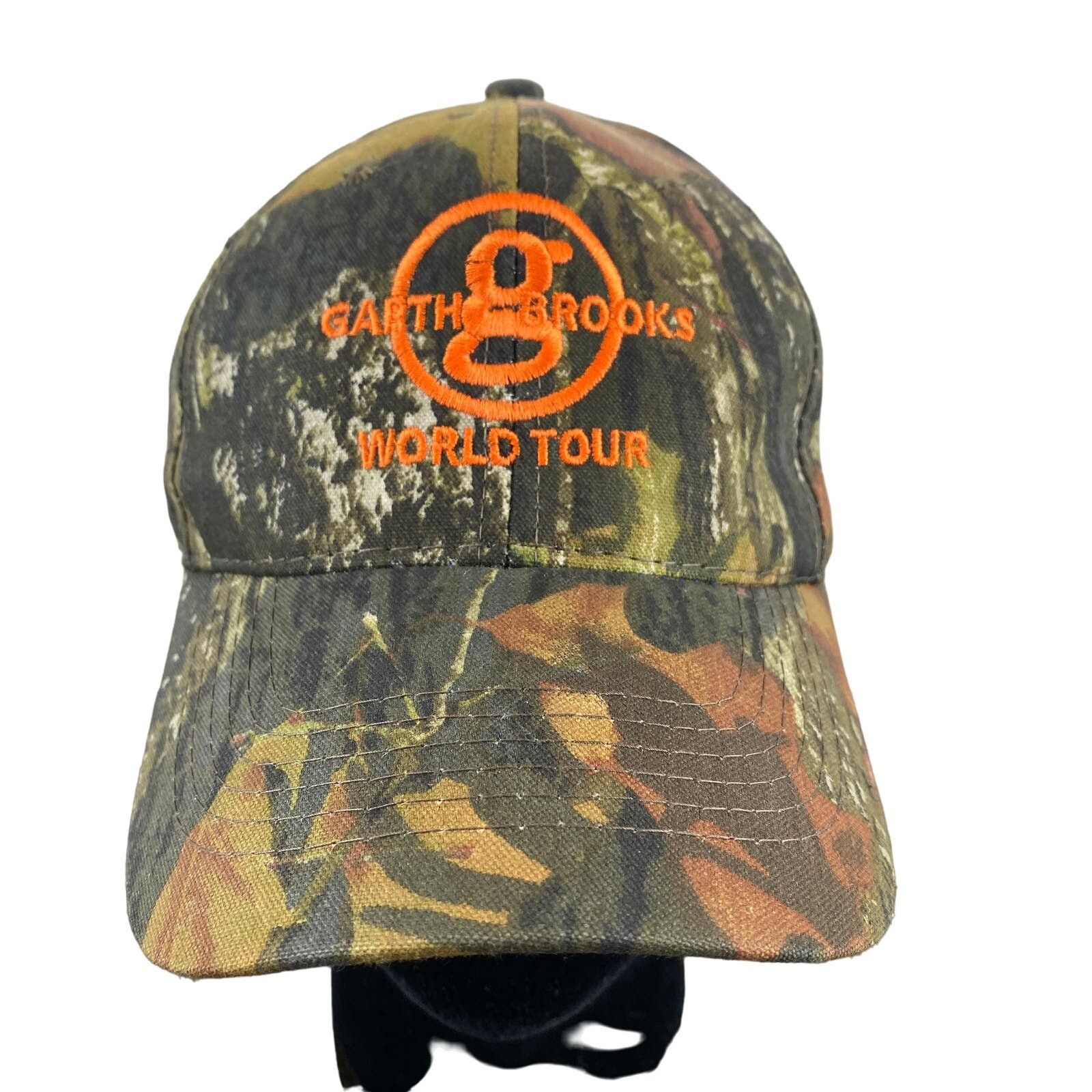 Mossy Oaks Garth Brooks World Tour Mossy Oak Camo Baseball Cap Hat Size ONE SIZE - 1 Thumbnail