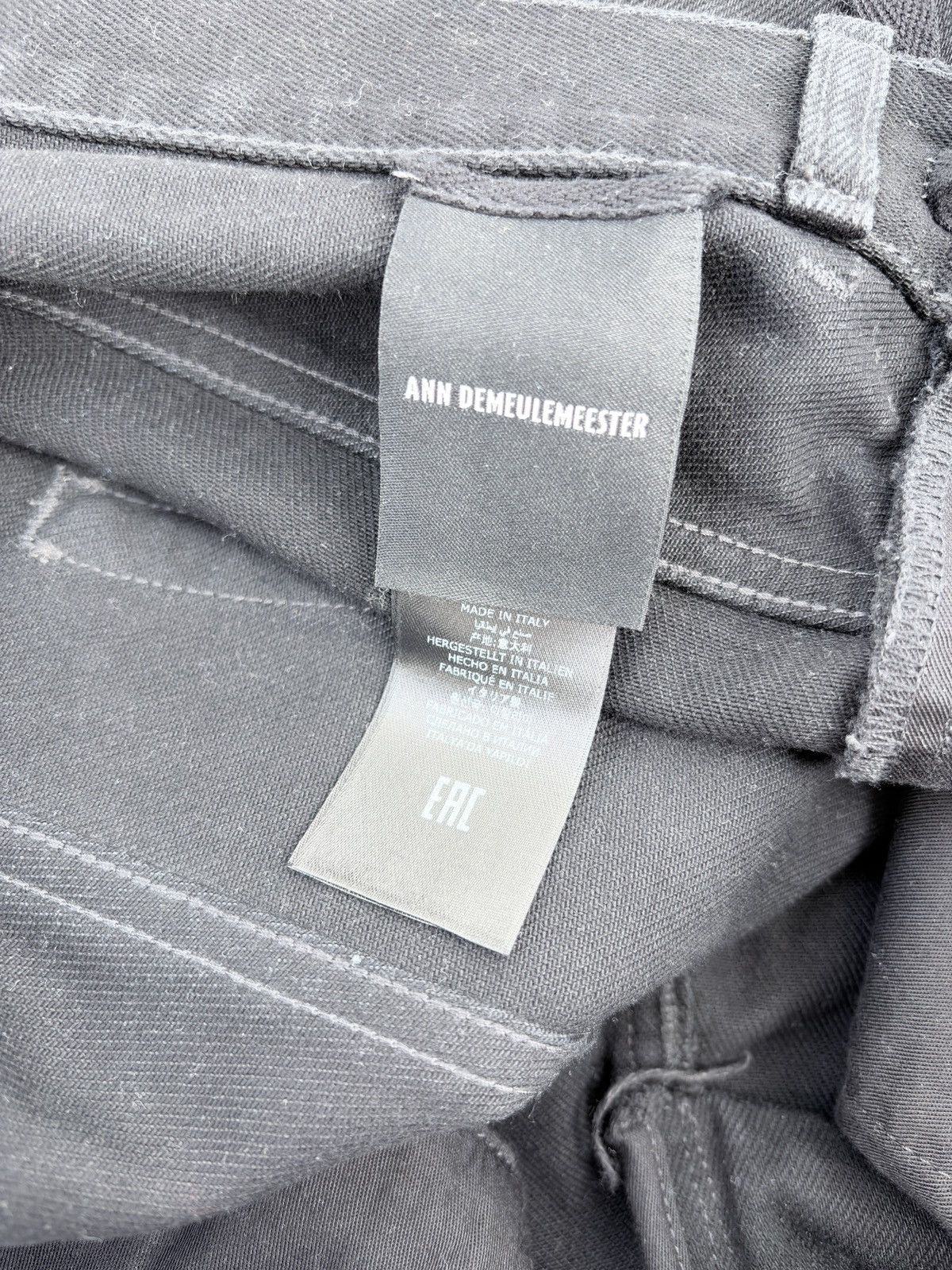 Ann Demeulemeester Ann Demeulemeester Olan Denim Size US 32 / EU 48 - 3 Thumbnail