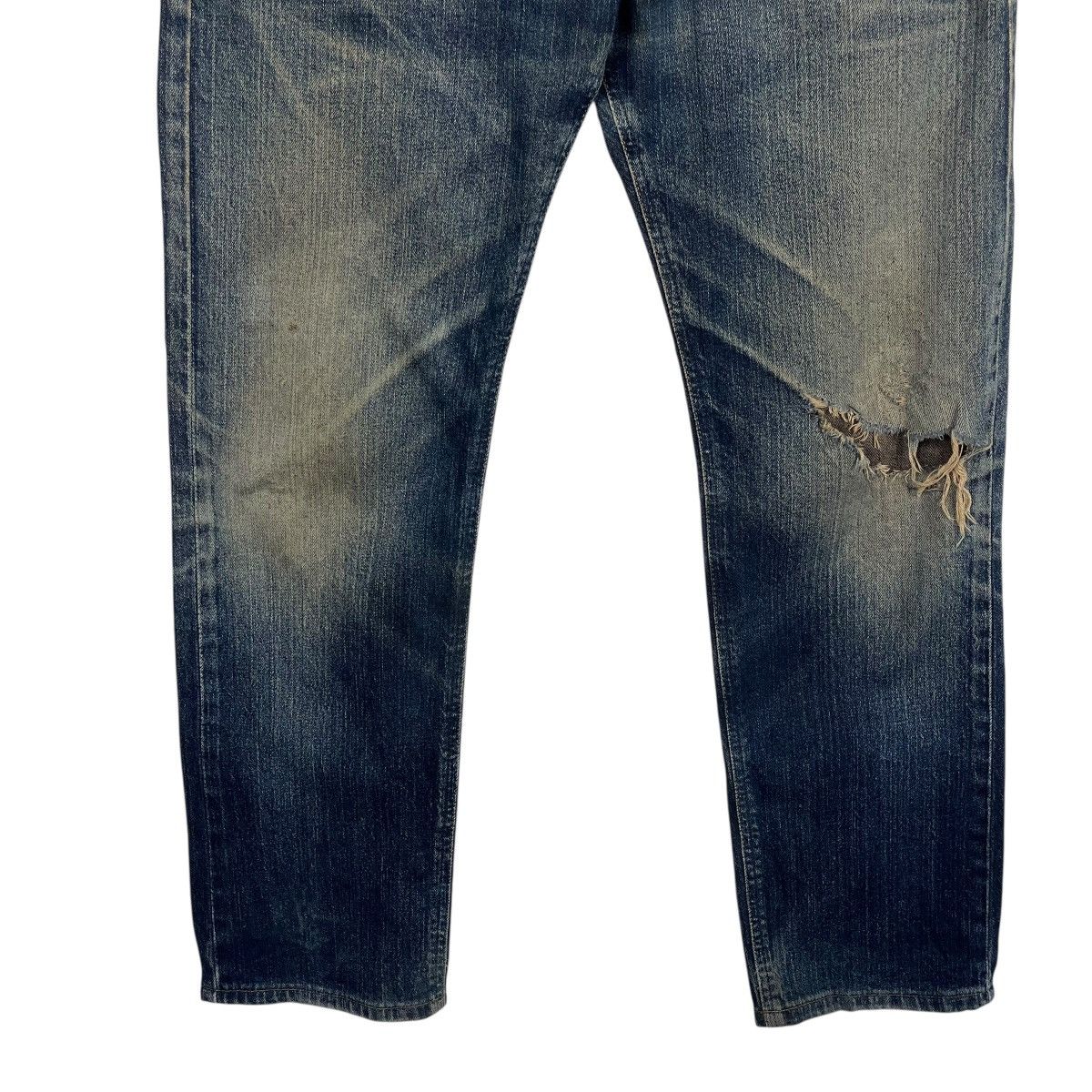 Edwin Vintage Edwin Western Cowboy Distressed Denim Jeans Size US 34 / EU 50 - 4 Thumbnail