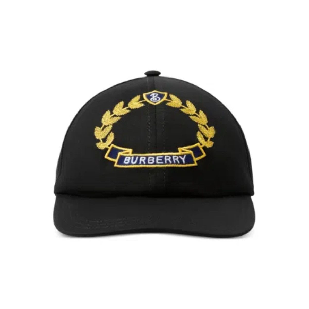 Burberry Burberry Oak Leaf Crest Cotton Baseball Cap Black Medium 58 Size ONE SIZE - 1 Thumbnail