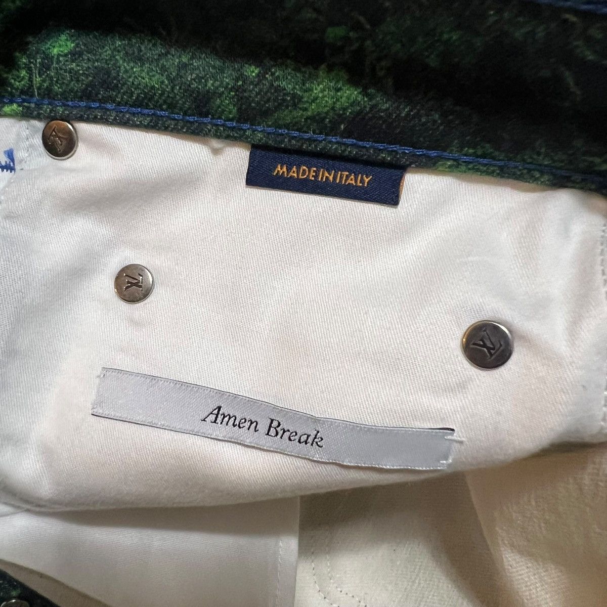 Louis Vuitton LOUIS VUITTON × VIRGIL ABLOH 2022SS LANDSCAPE DENIM PANTS Size US 31 - 7 Thumbnail