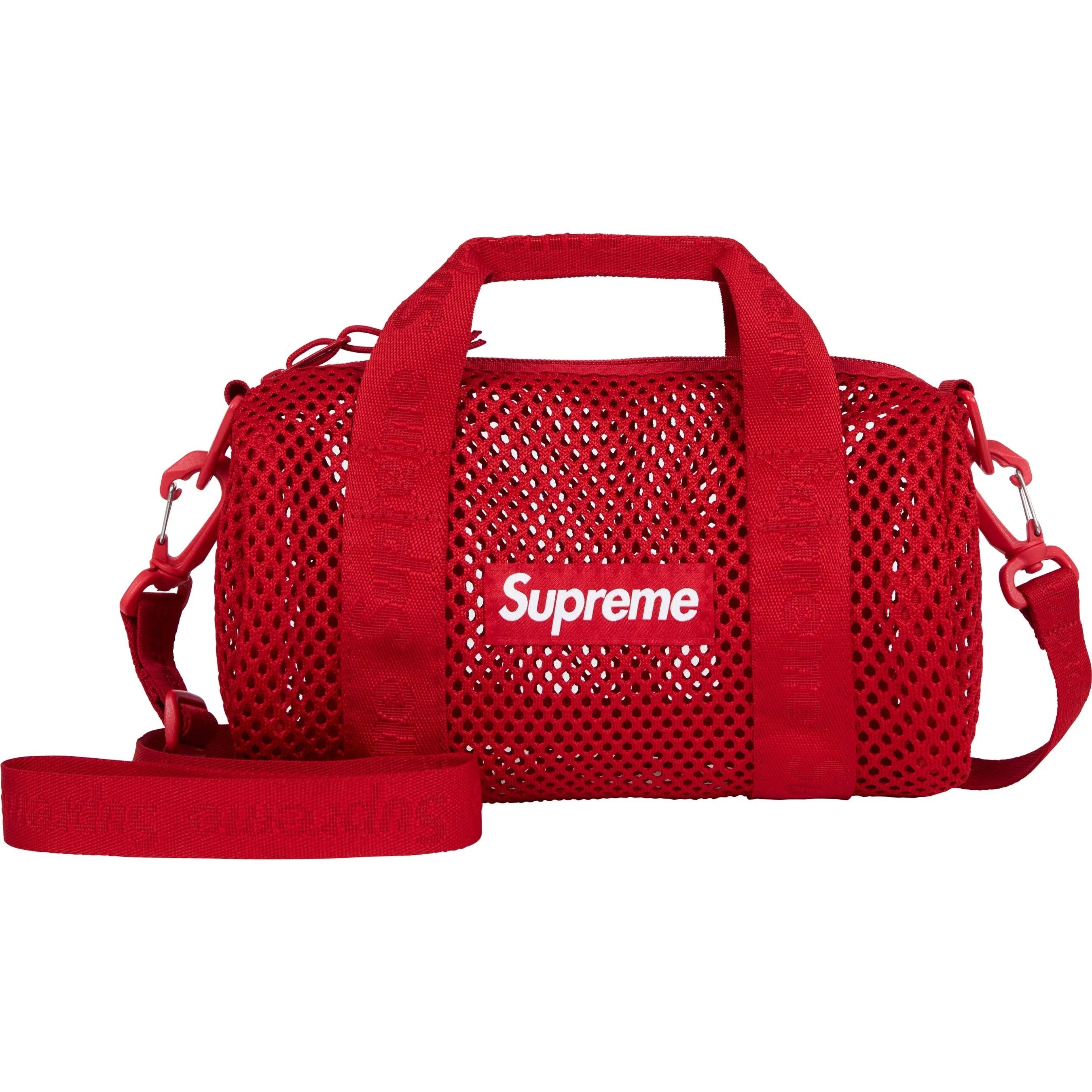 Supreme Supreme SS/21 Red Camo Duffle Bag | Grailed