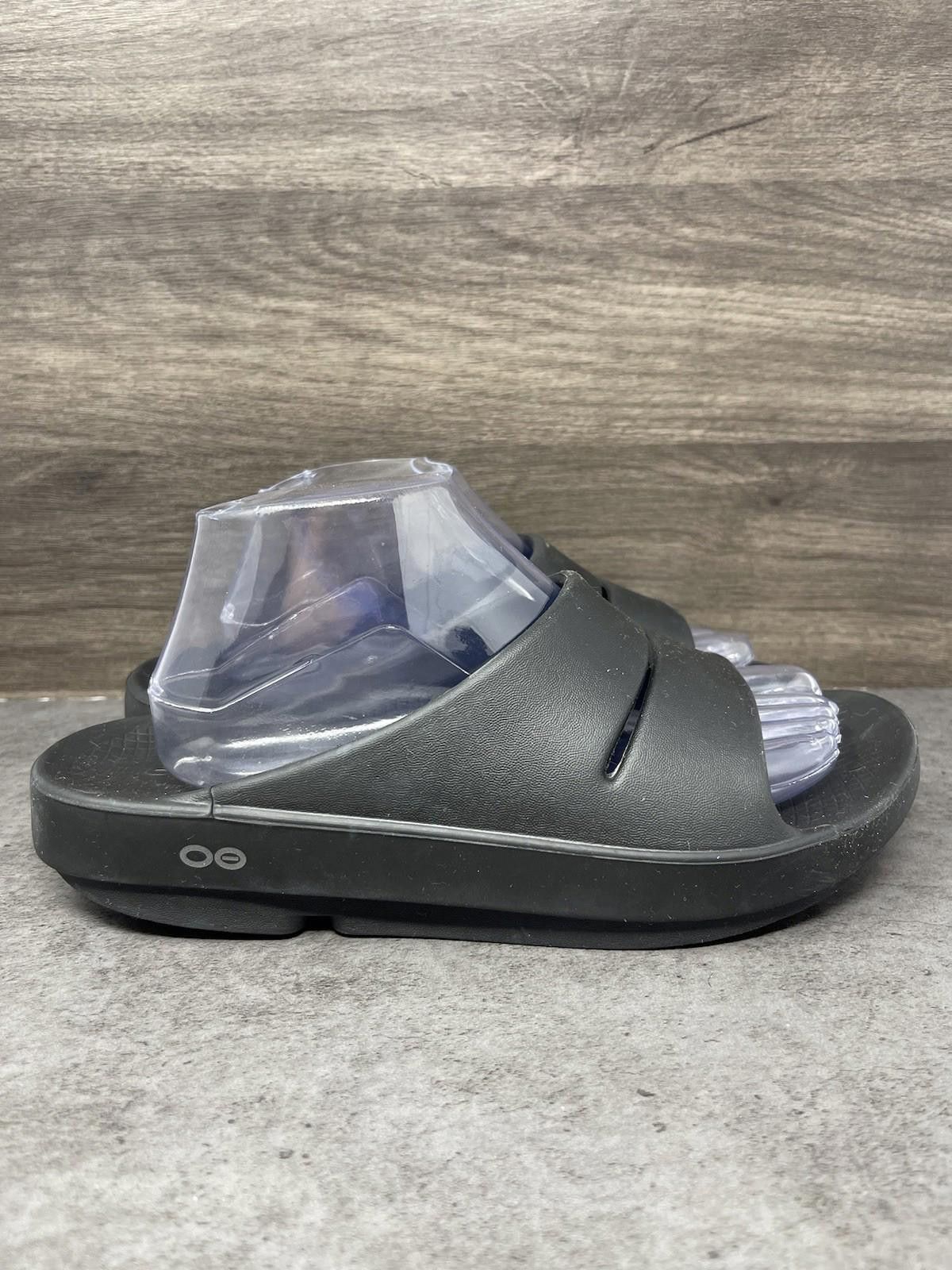 Other OOFOS Recovery Slide Sandals Mens Size 8 OOahh Black Rubber Size US 8 / EU 41 - 5 Thumbnail